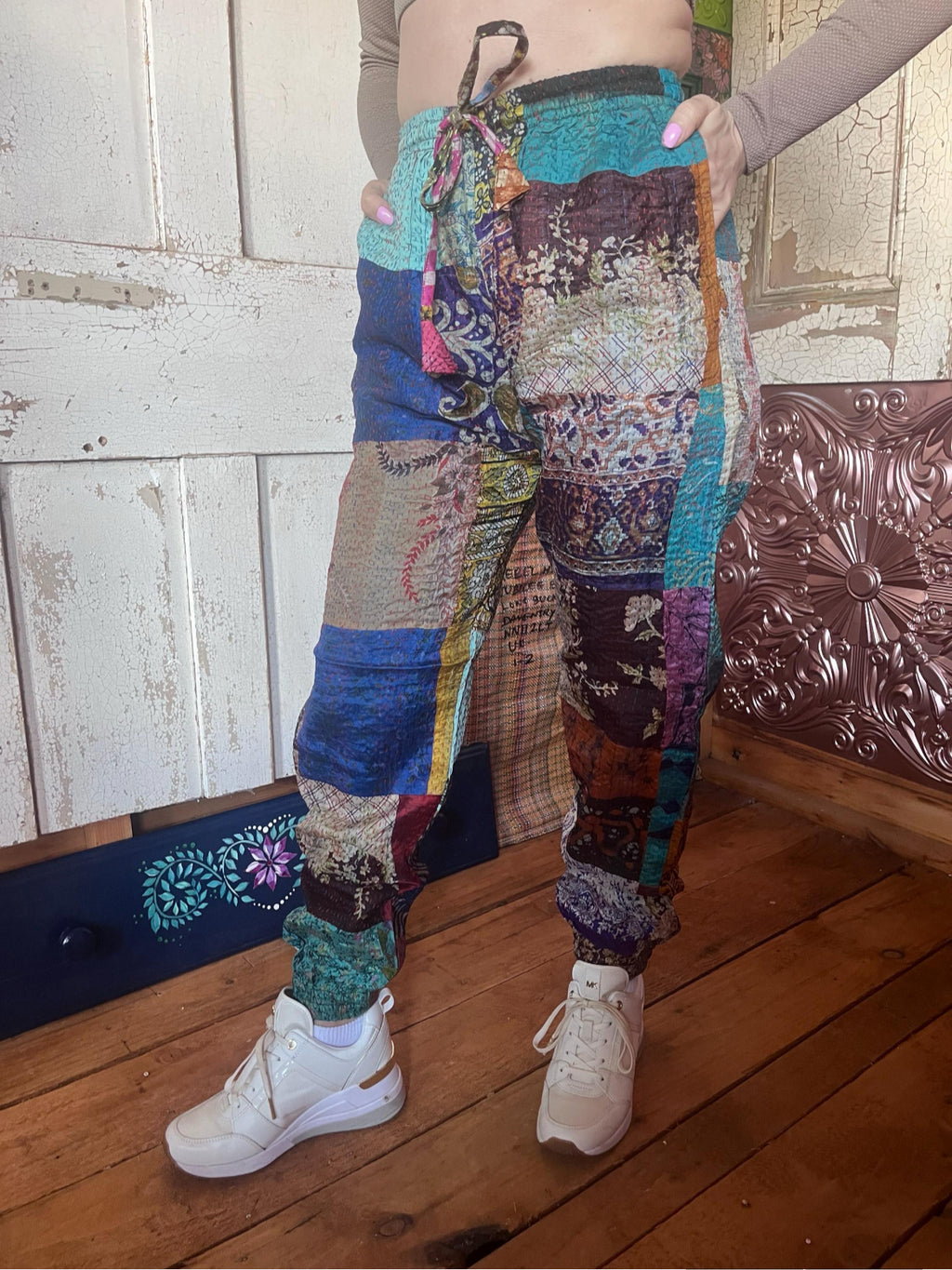 Kantha Patchwork trousers