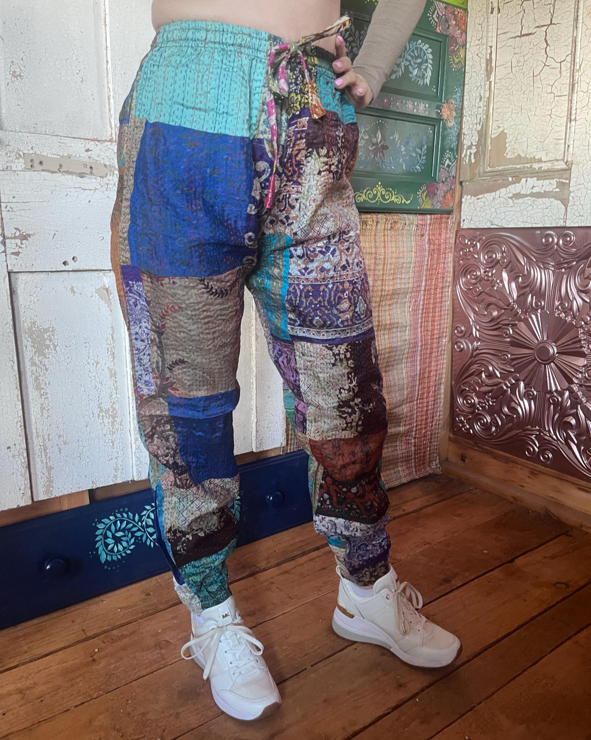 Kantha Patchwork trousers