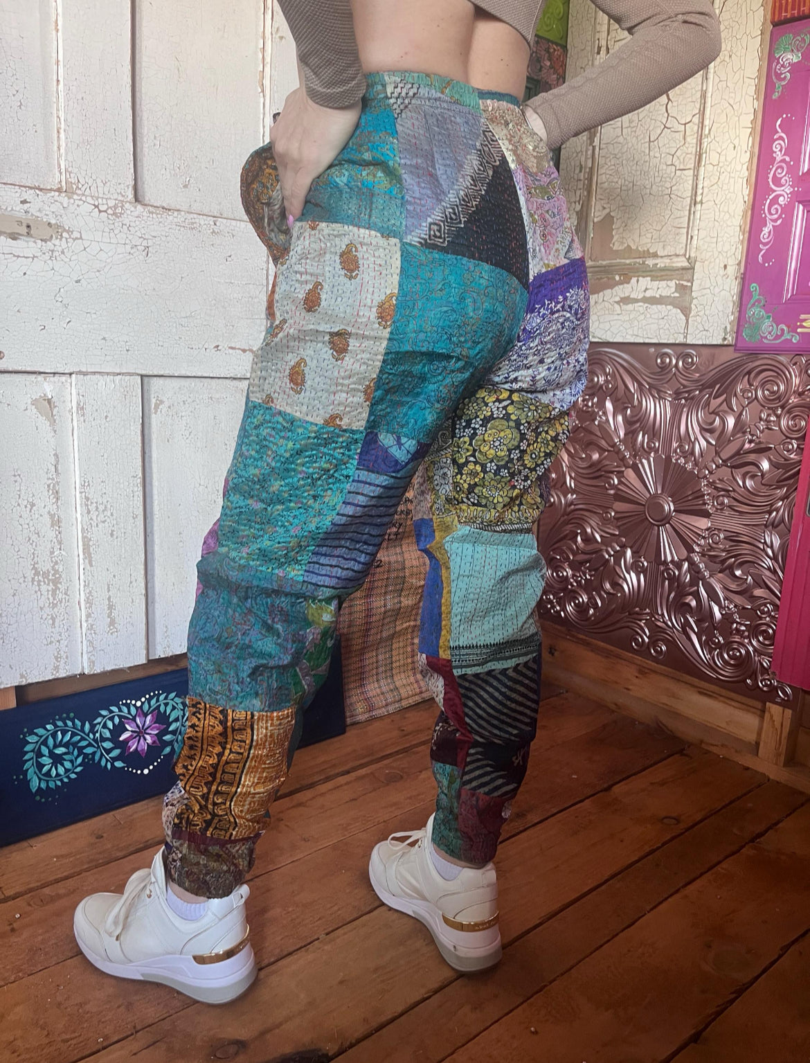 Kantha Patchwork trousers