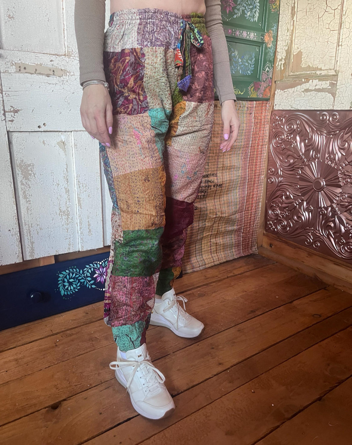 Kantha Patchwork trousers