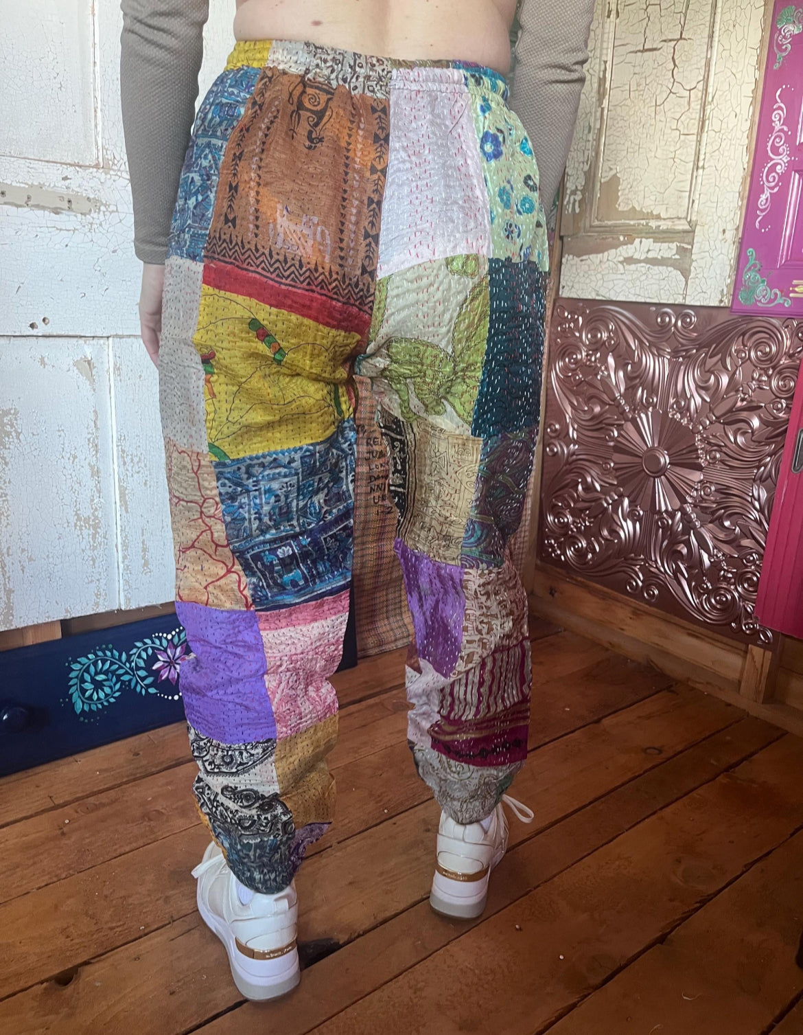 Kantha Patchwork trousers
