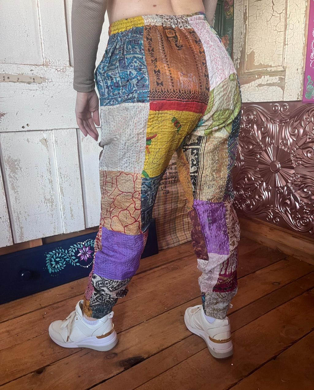 Kantha Patchwork trousers