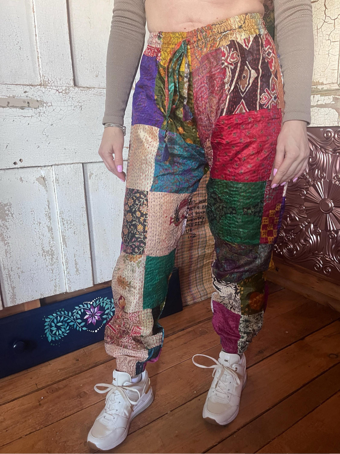 Kantha Patchwork trousers