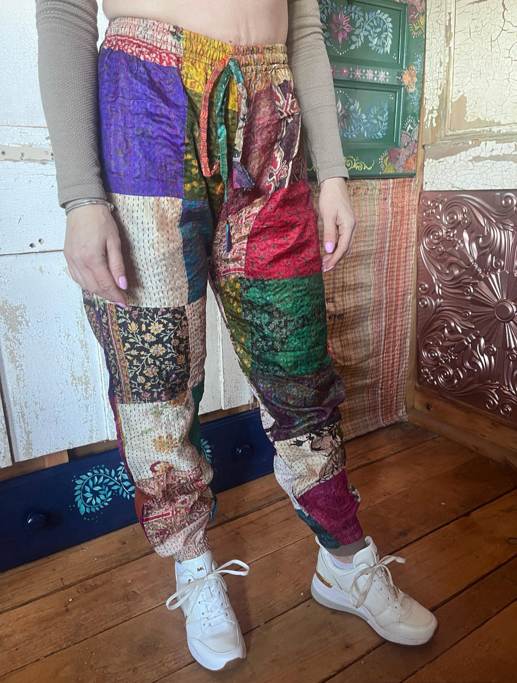 Kantha Patchwork trousers