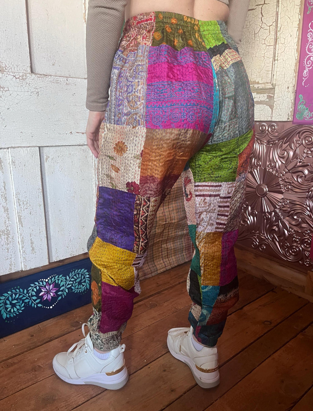 Kantha Patchwork trousers