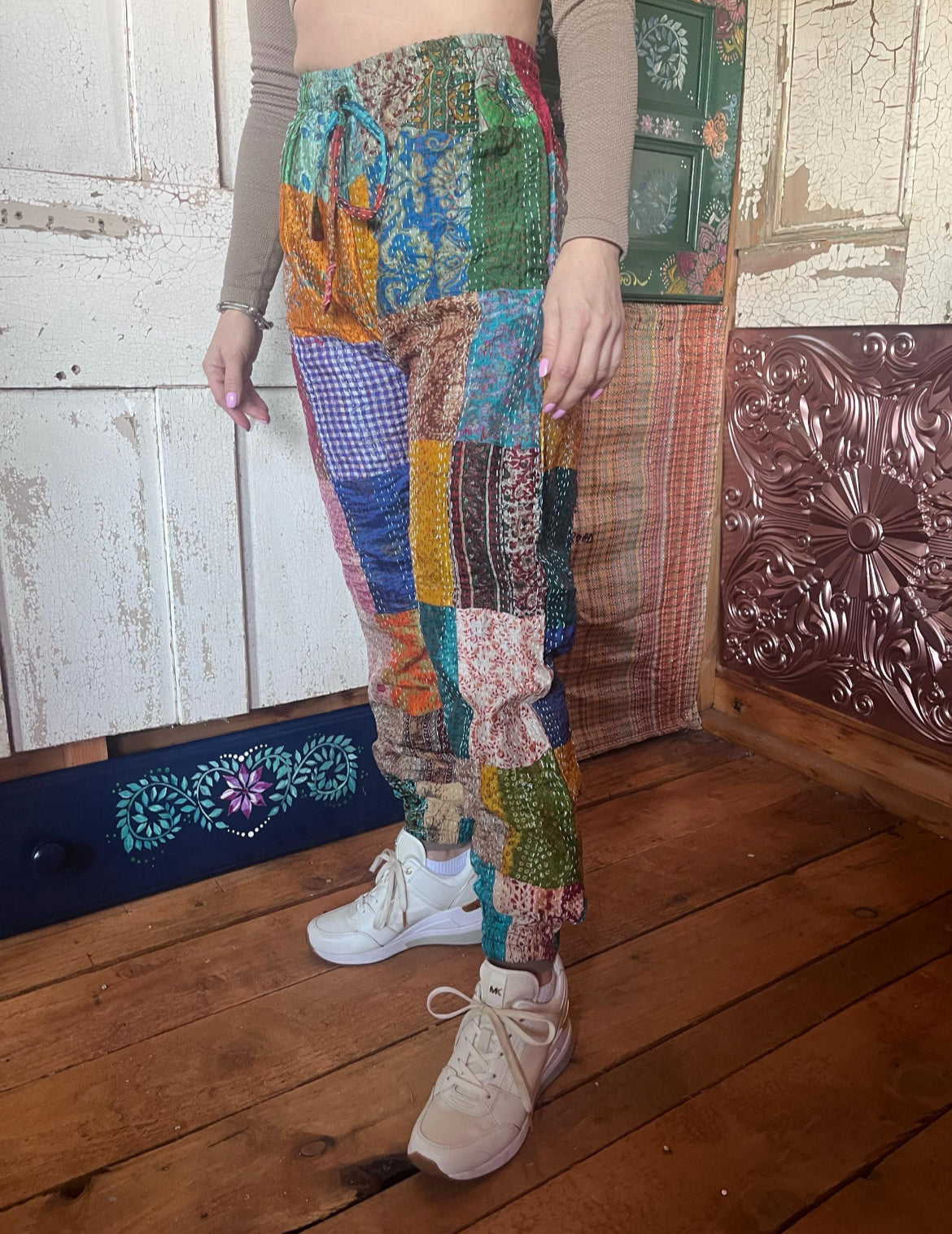 Kantha Patchwork trousers