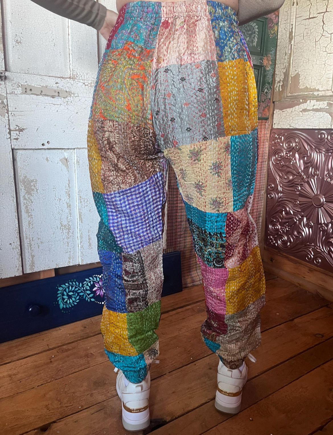 Kantha Patchwork trousers
