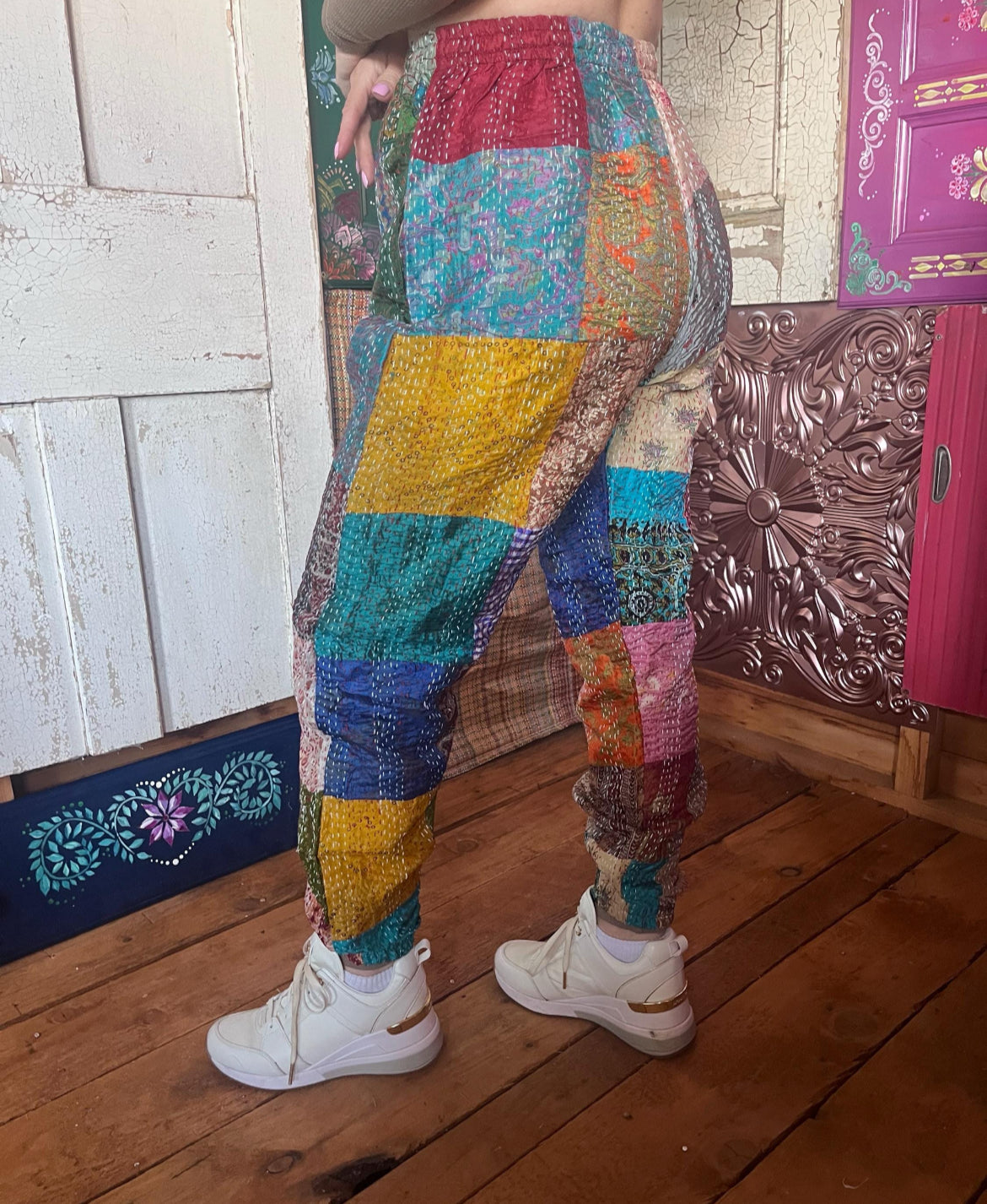 Kantha Patchwork trousers