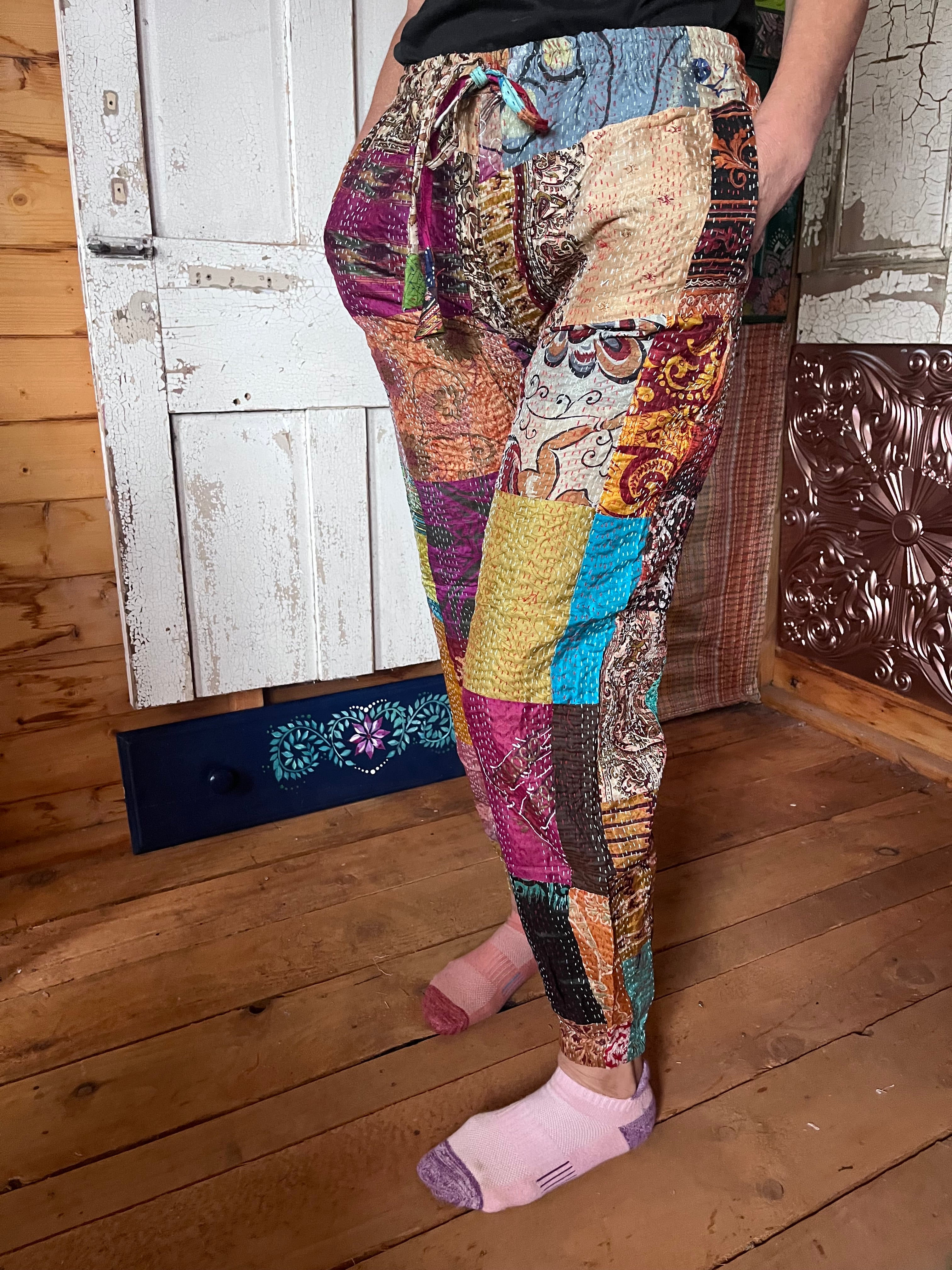 Kantha Patchwork trousers