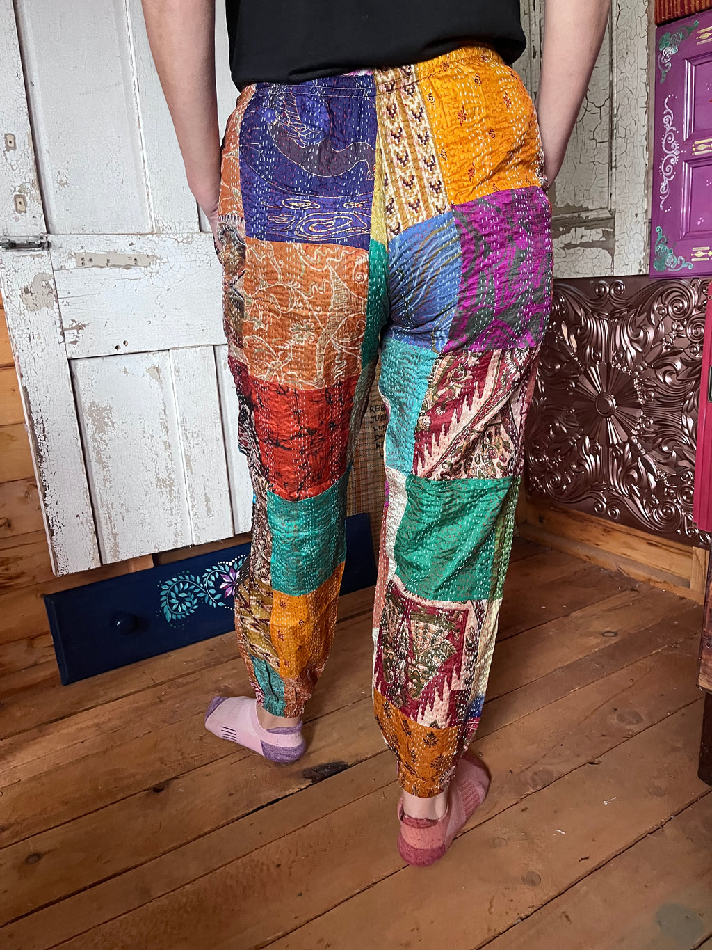 Kantha Patchwork trousers
