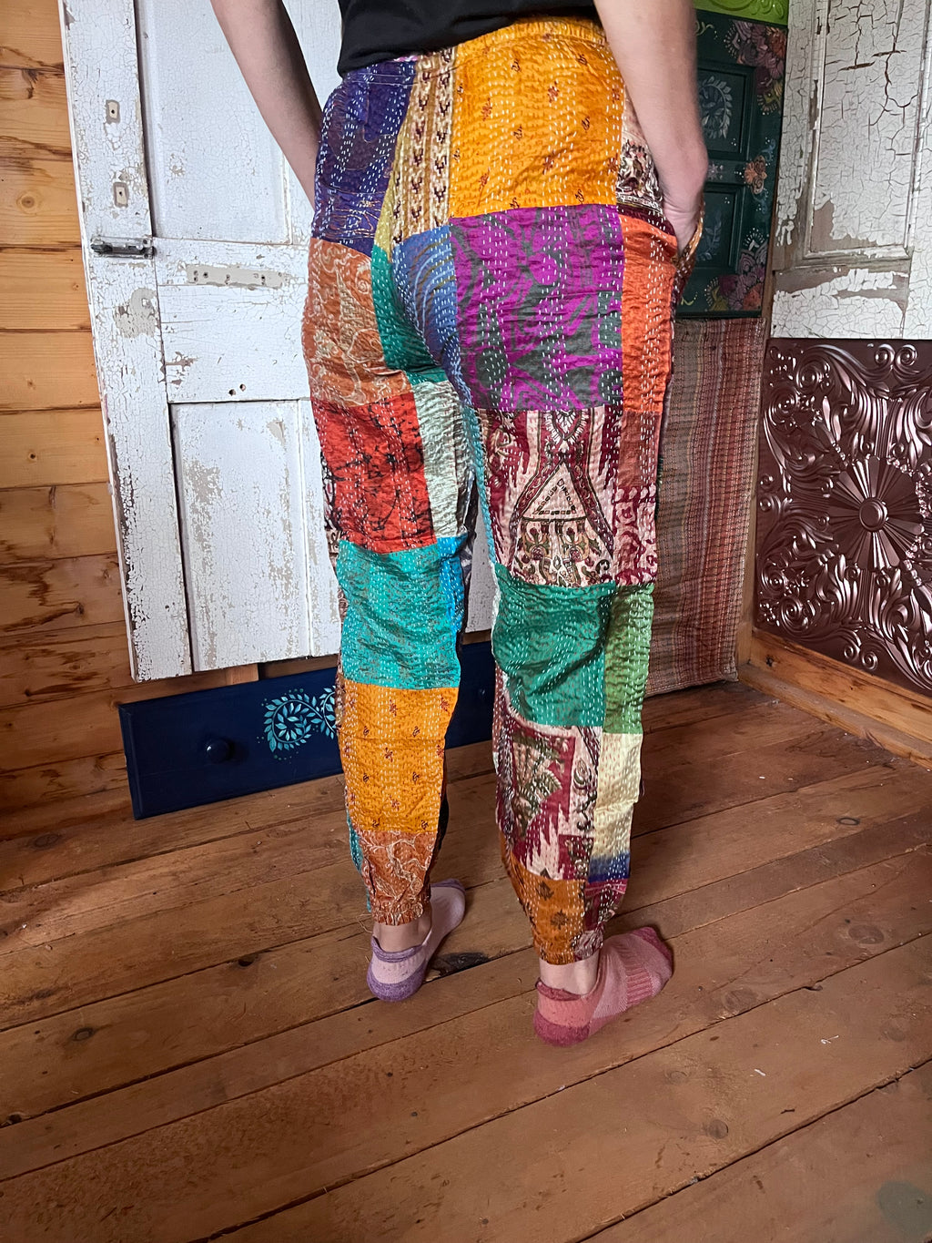 Kantha Patchwork trousers