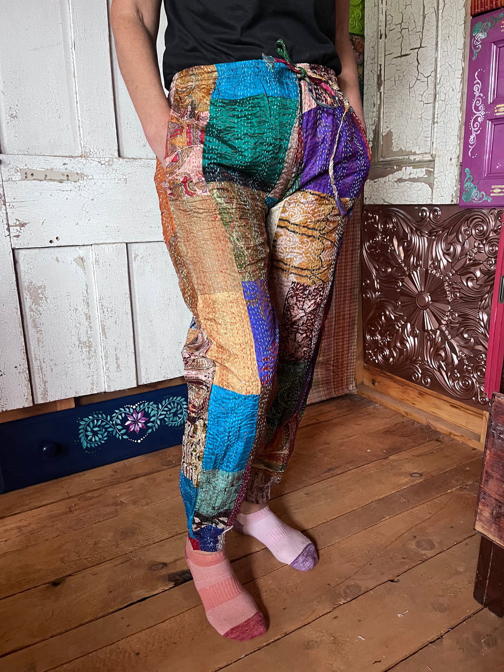 Kantha Patchwork trousers