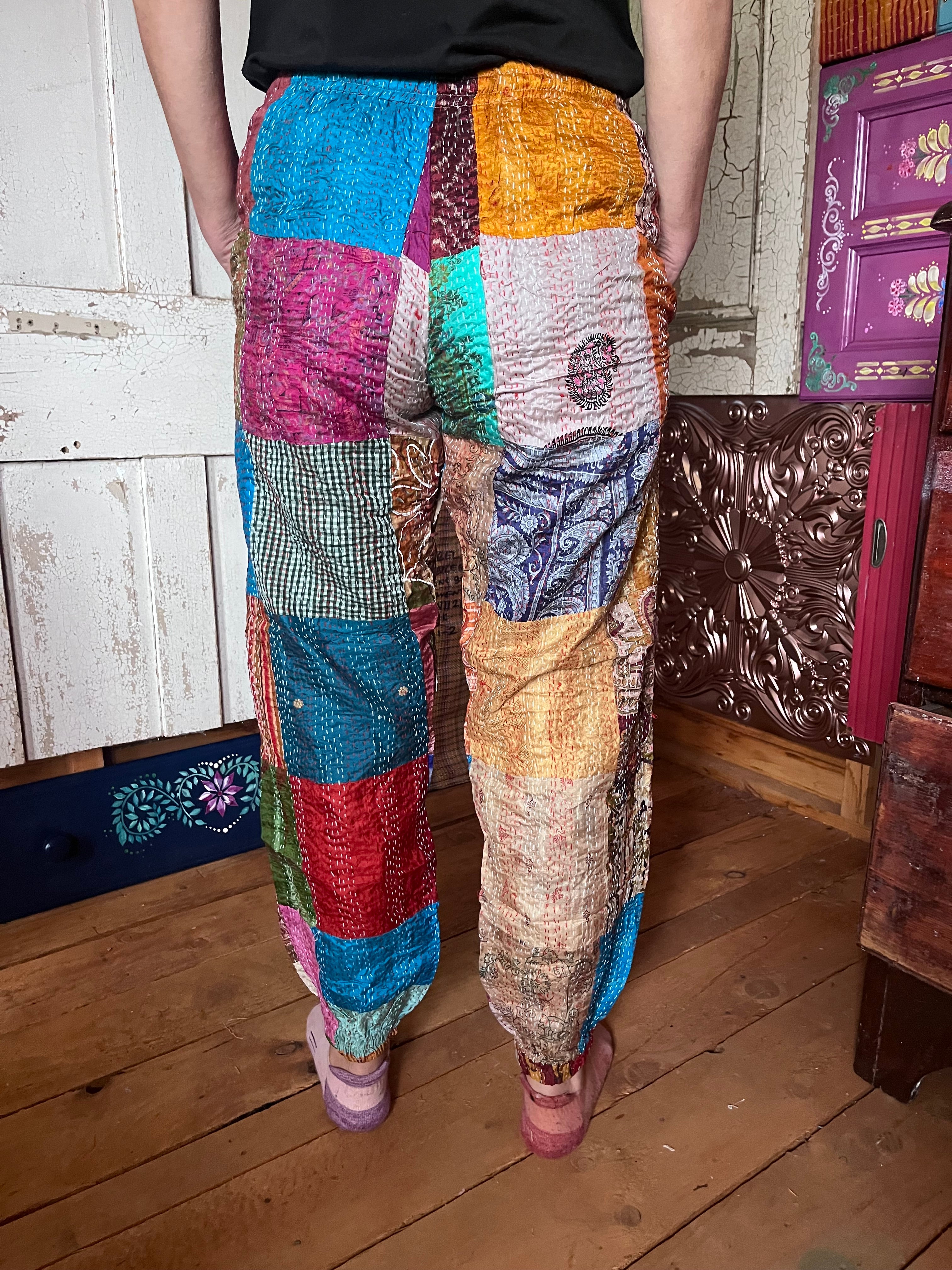 Kantha Patchwork trousers