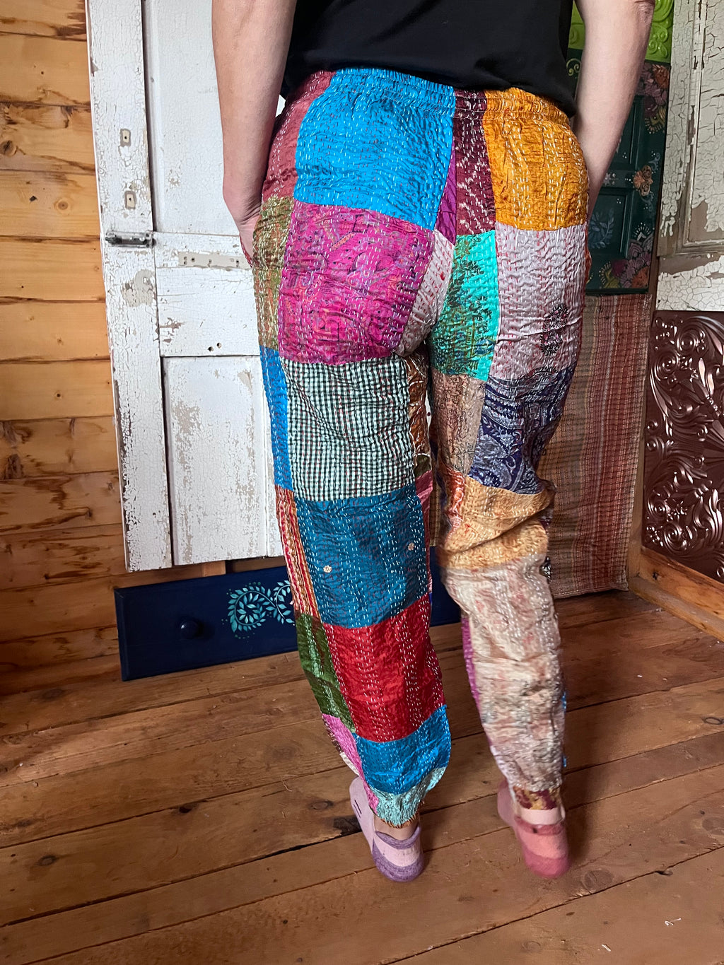 Kantha Patchwork trousers