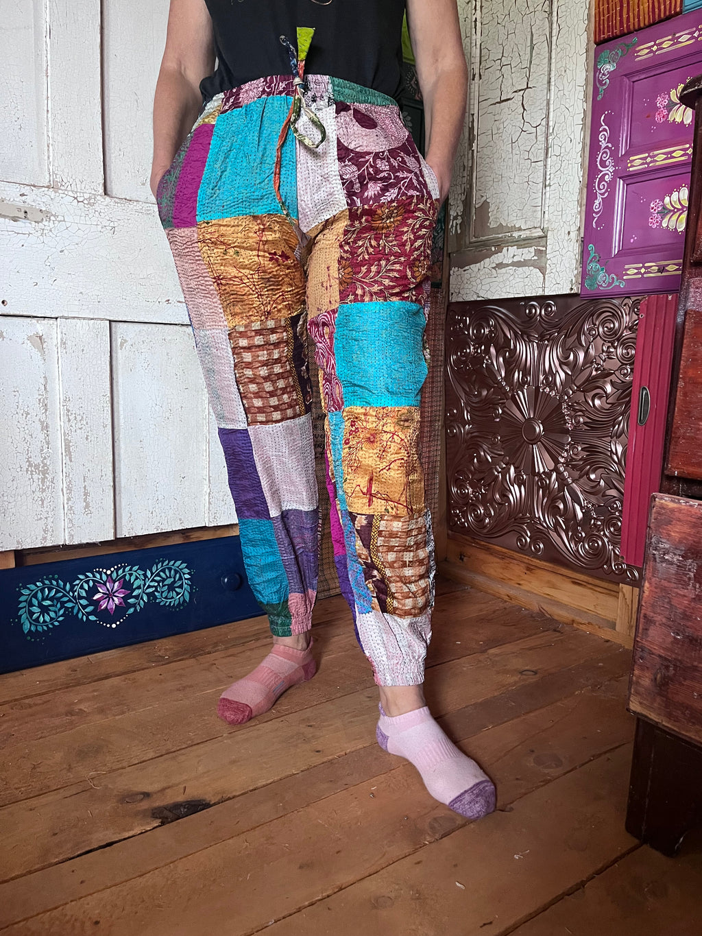 Kantha Patchwork trousers