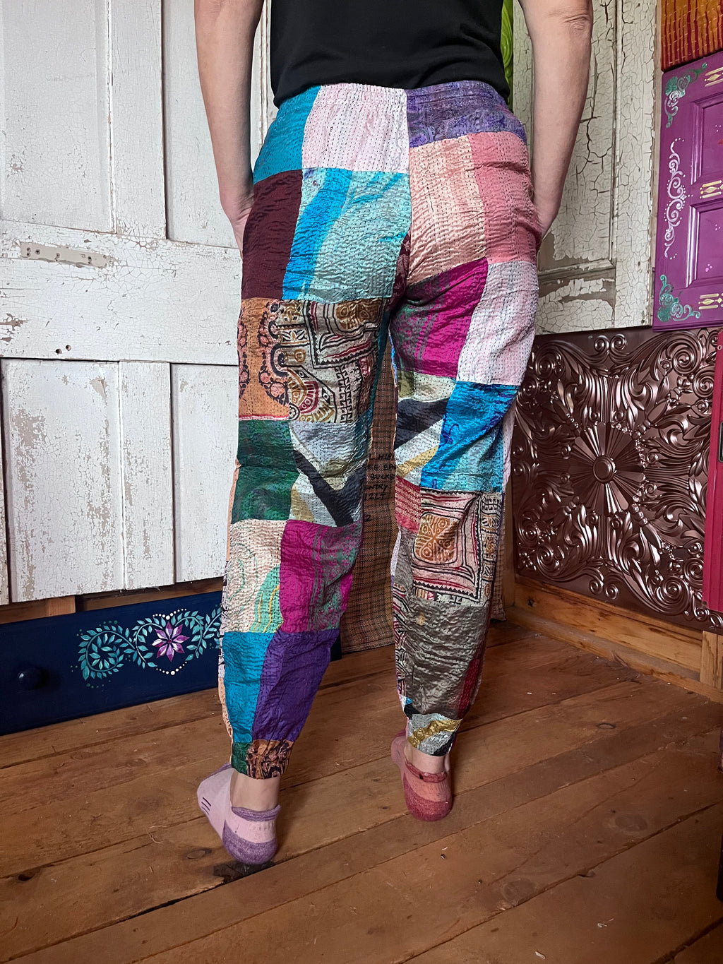 Kantha Patchwork trousers