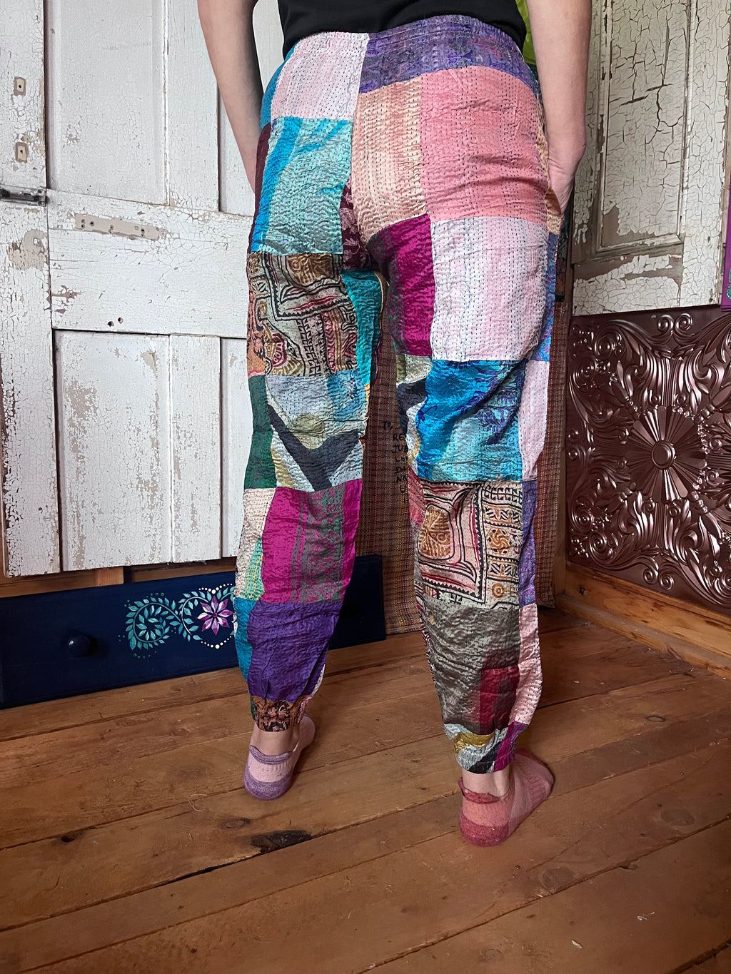 Kantha Patchwork trousers