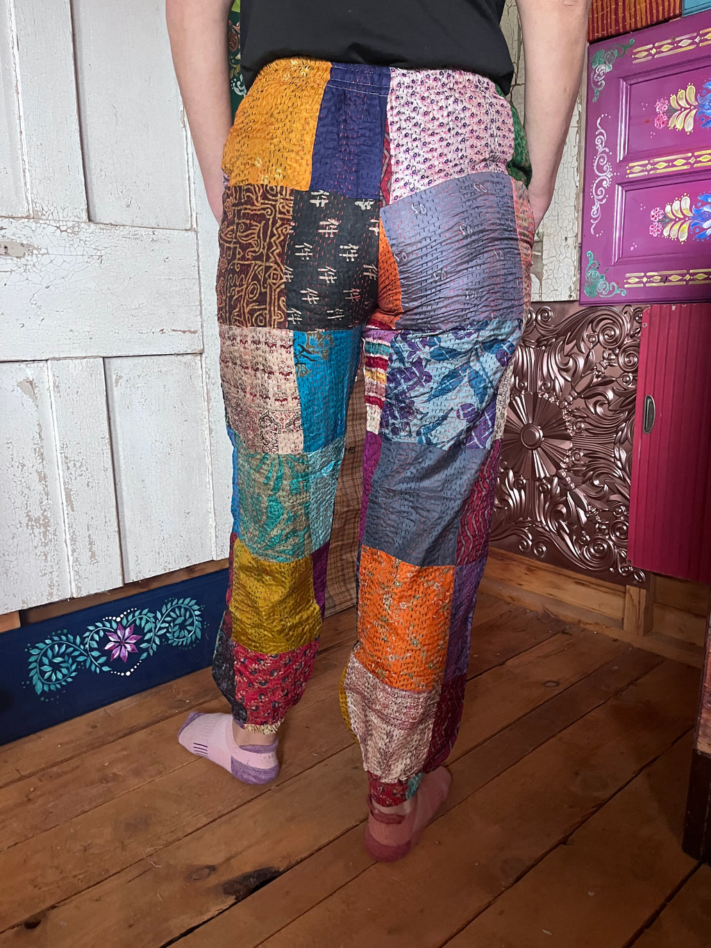 Kantha Patchwork trousers