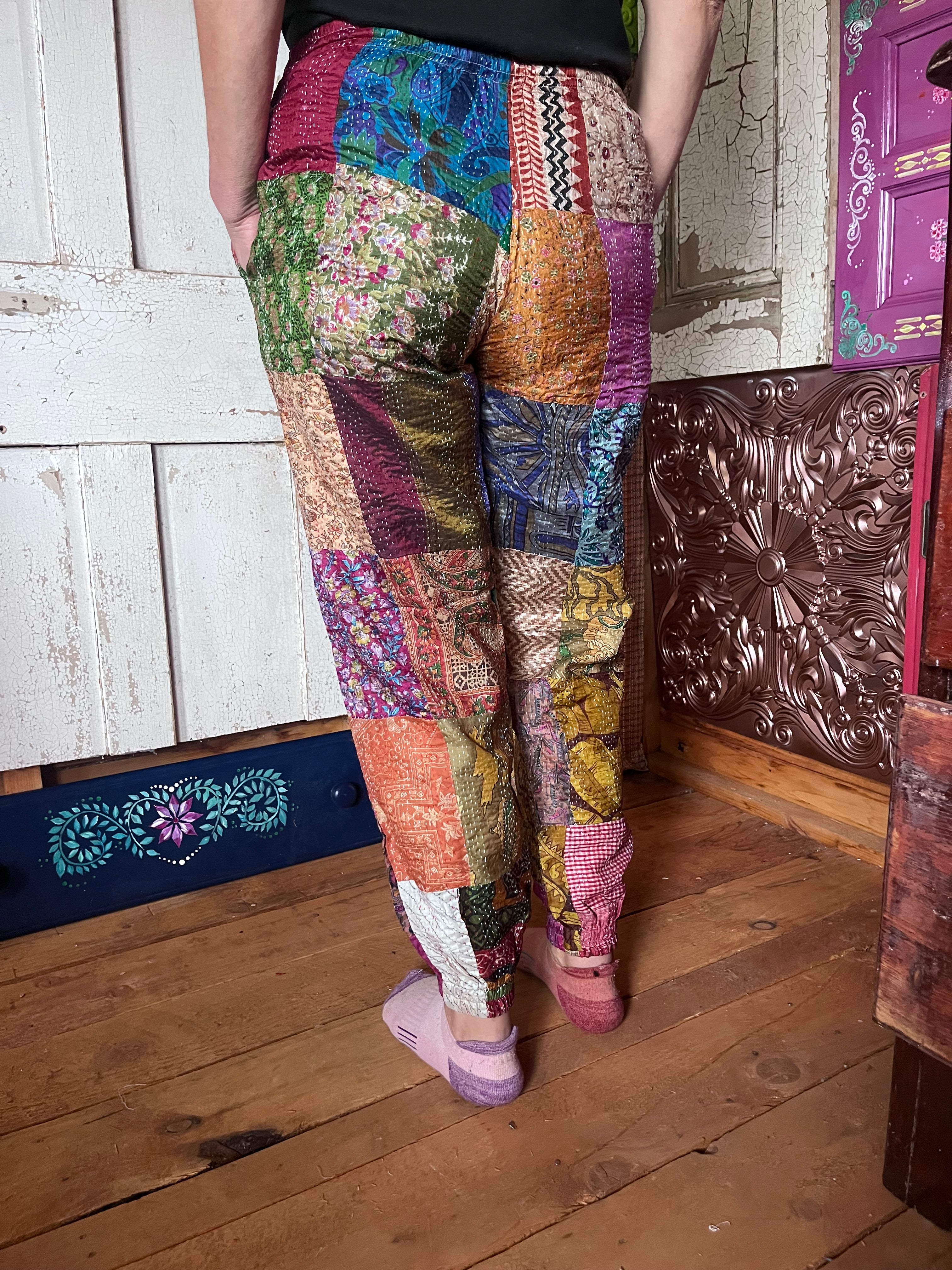 Kantha Patchwork trousers