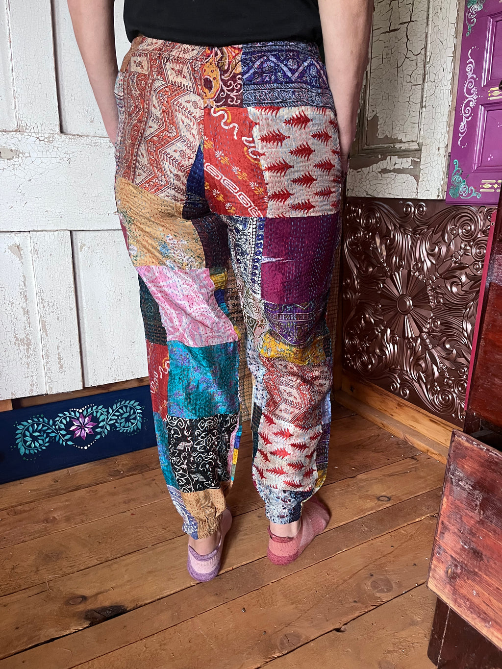 Kantha Patchwork trousers