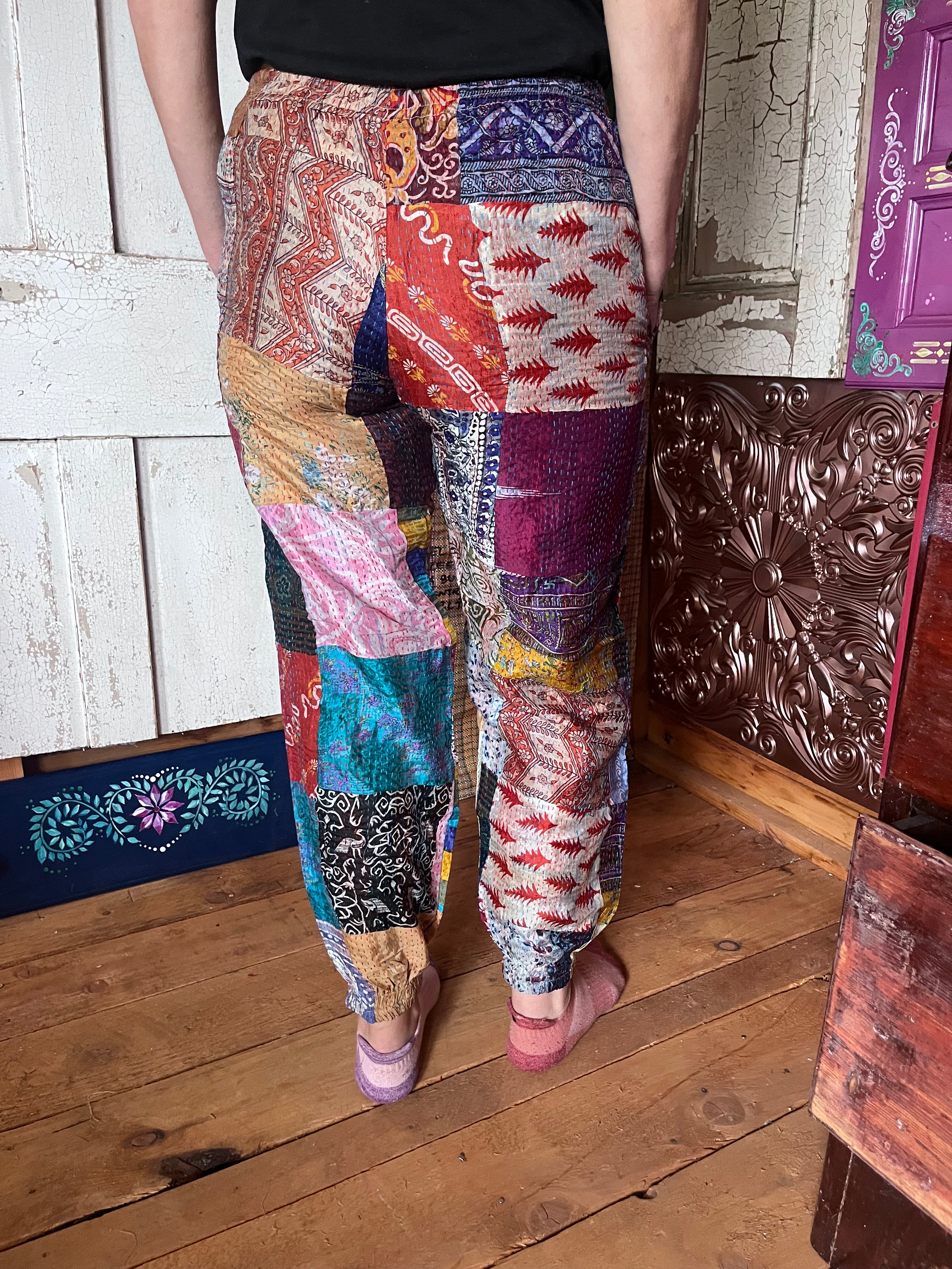 Kantha Patchwork trousers