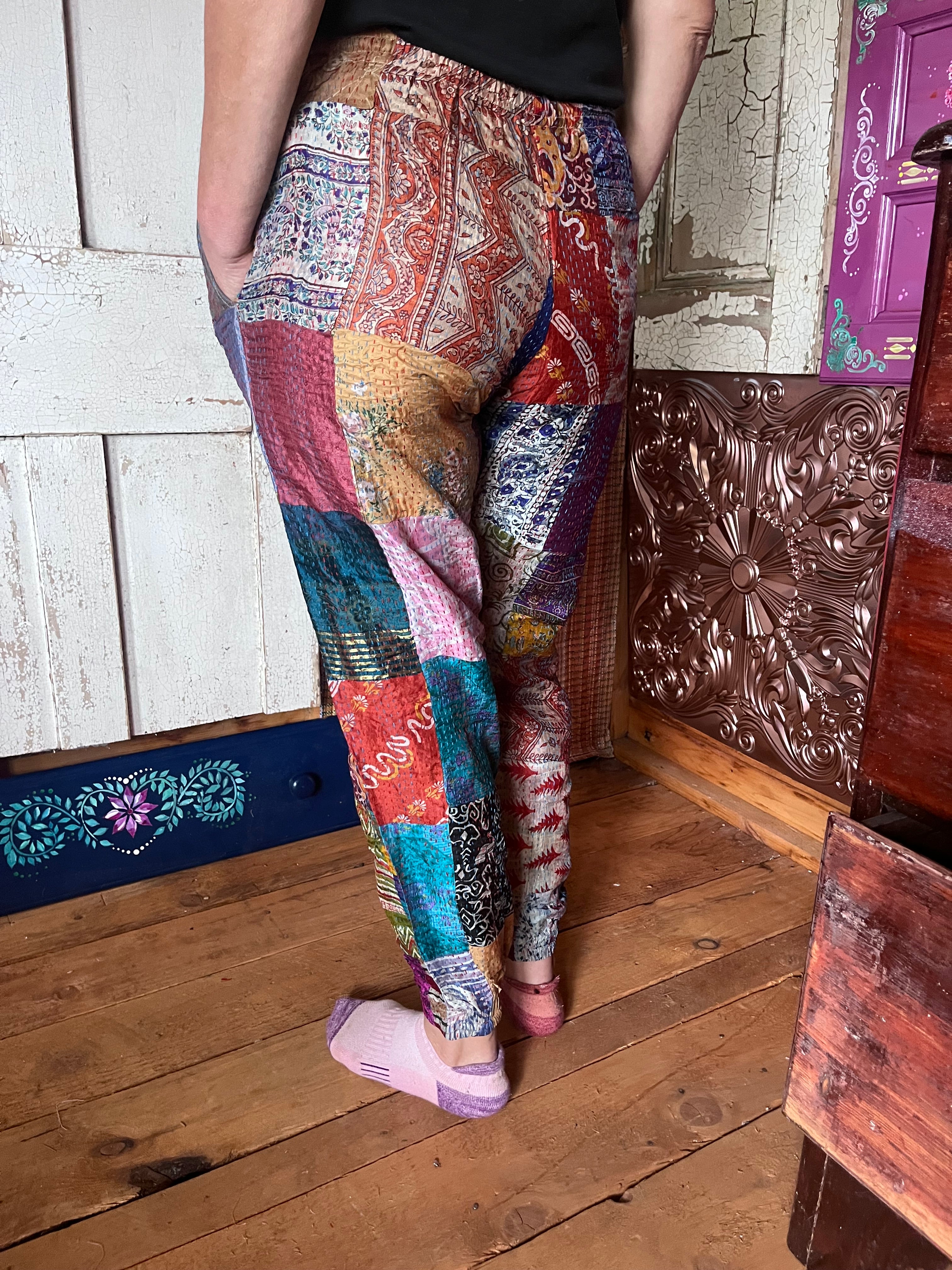 Kantha Patchwork trousers