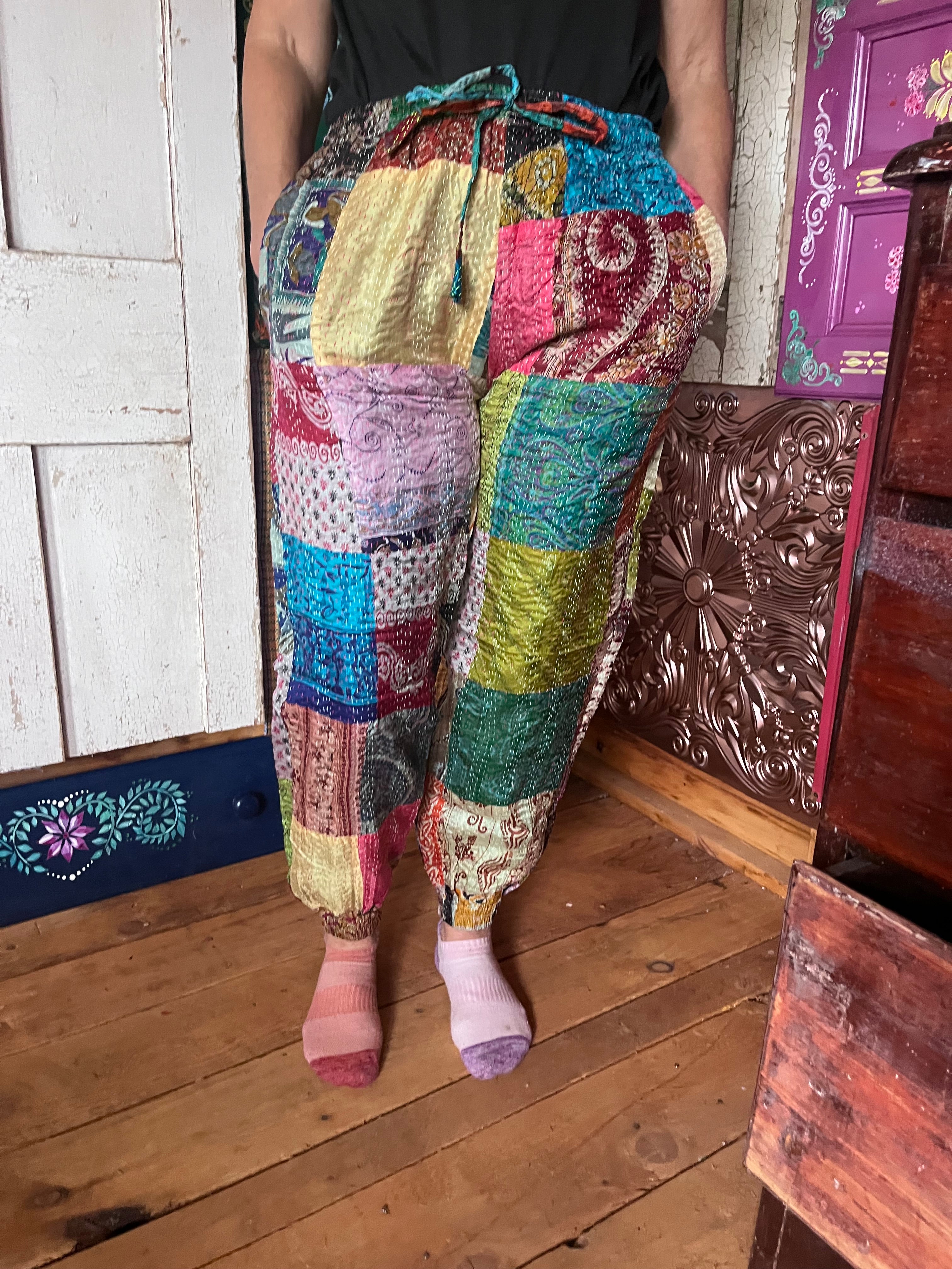 Kantha Patchwork trousers