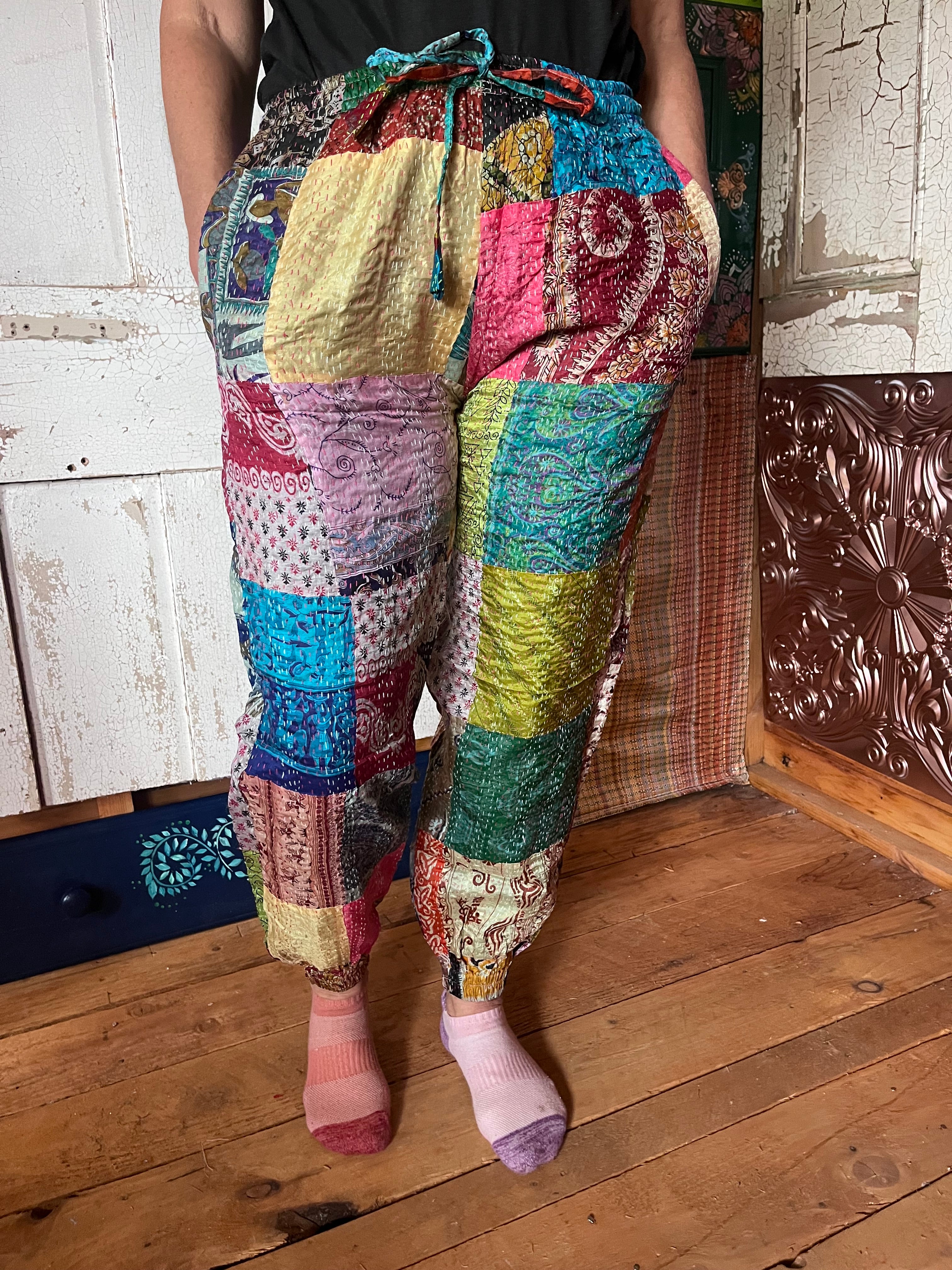 Kantha Patchwork trousers