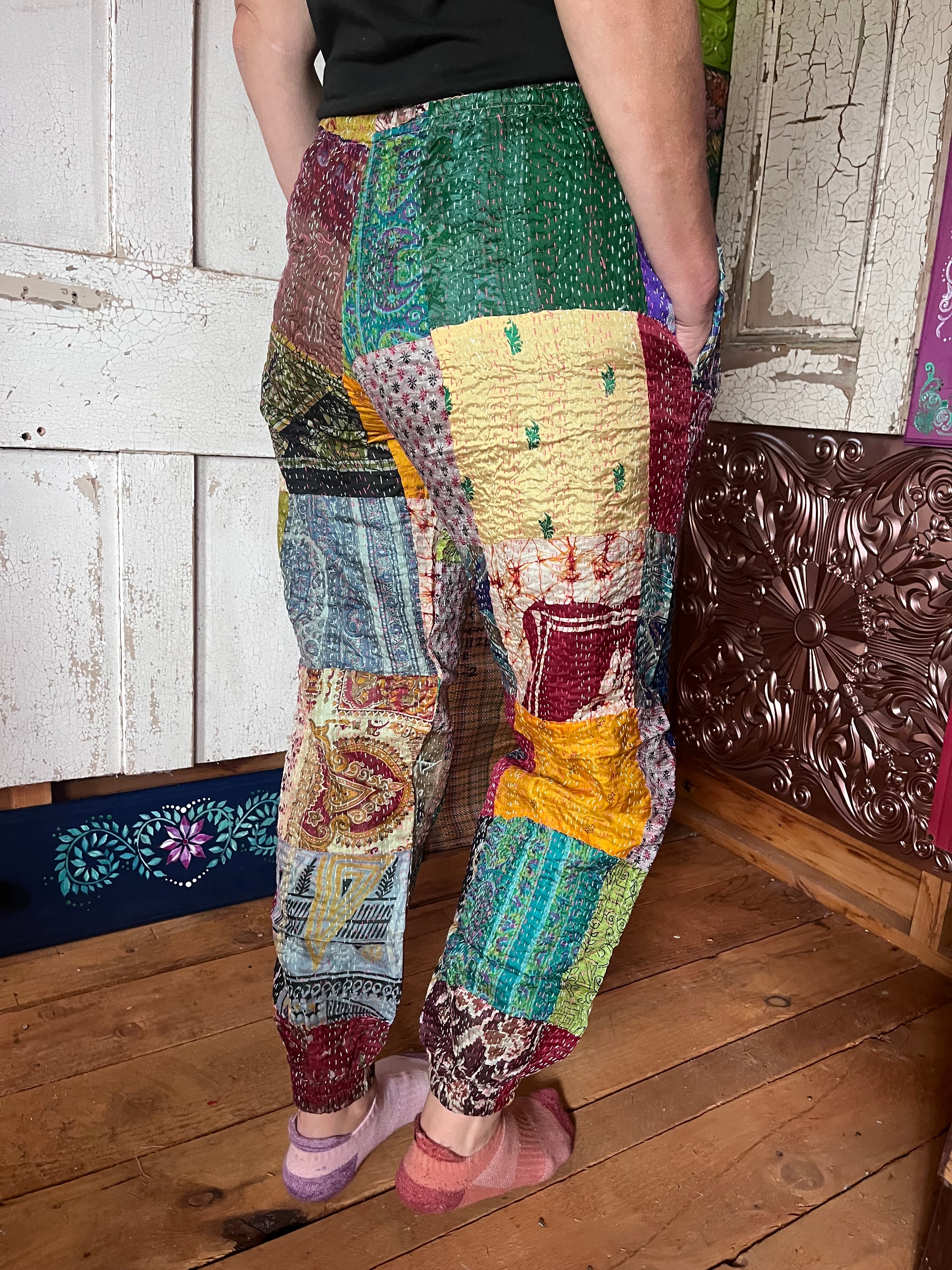Kantha Patchwork trousers