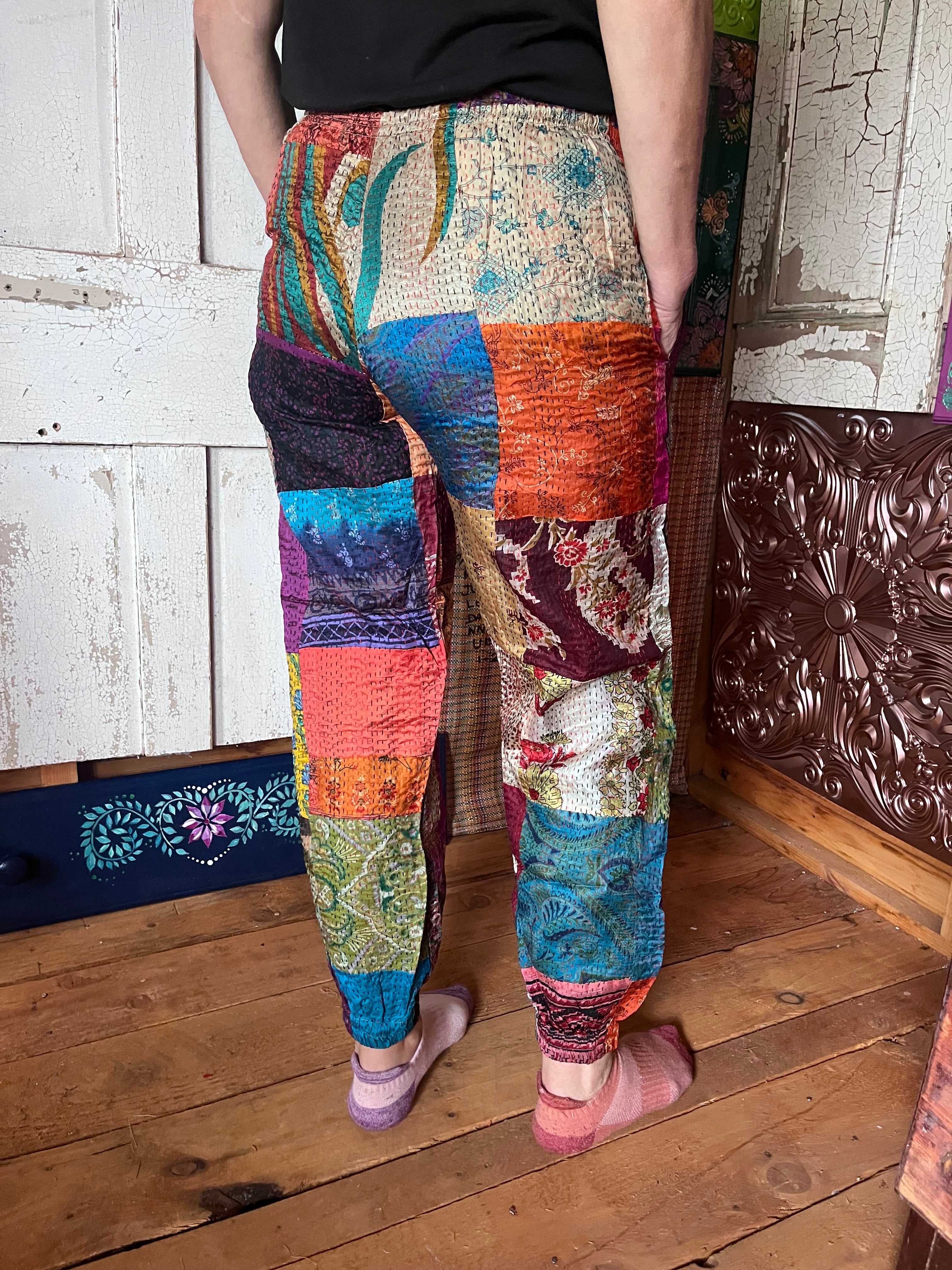 Kantha Patchwork trousers
