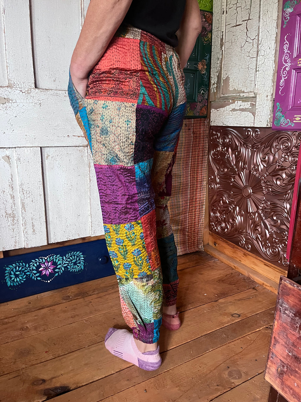 Kantha Patchwork trousers