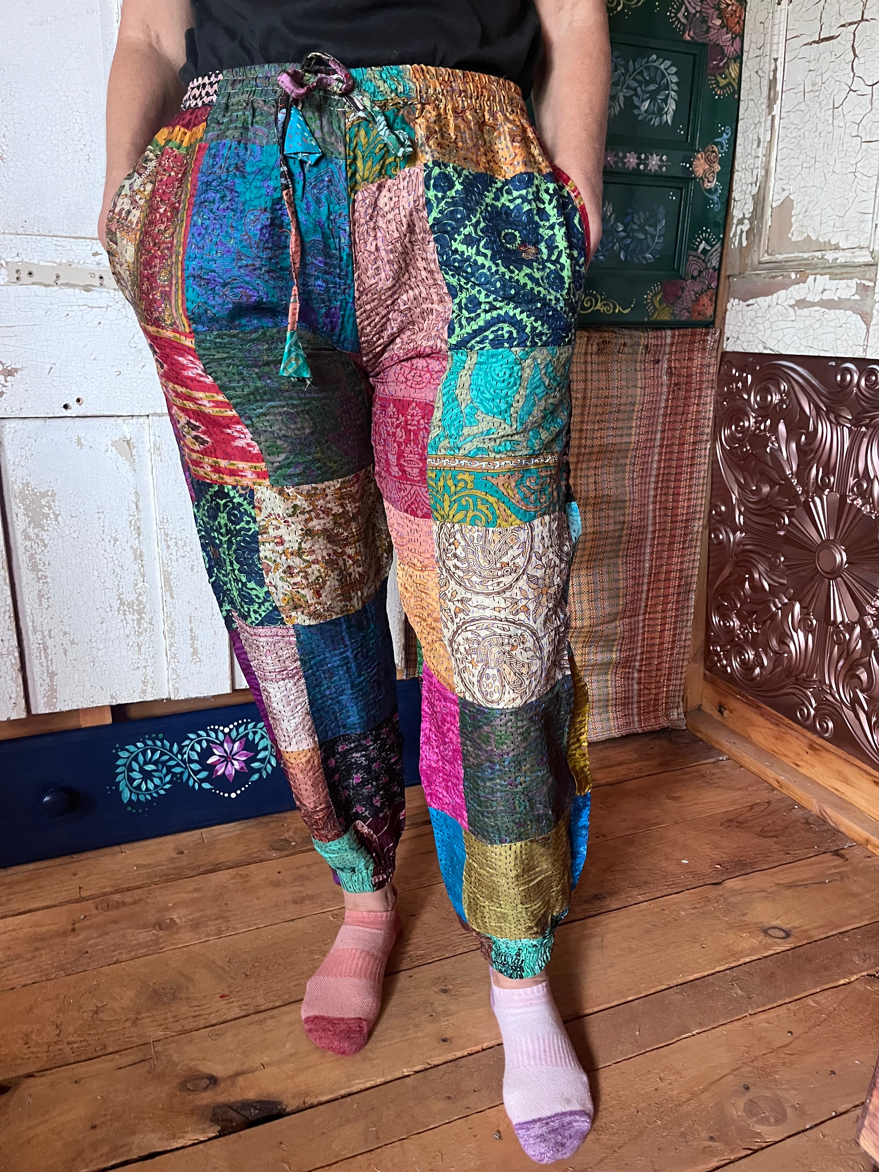 Kantha Patchwork trousers