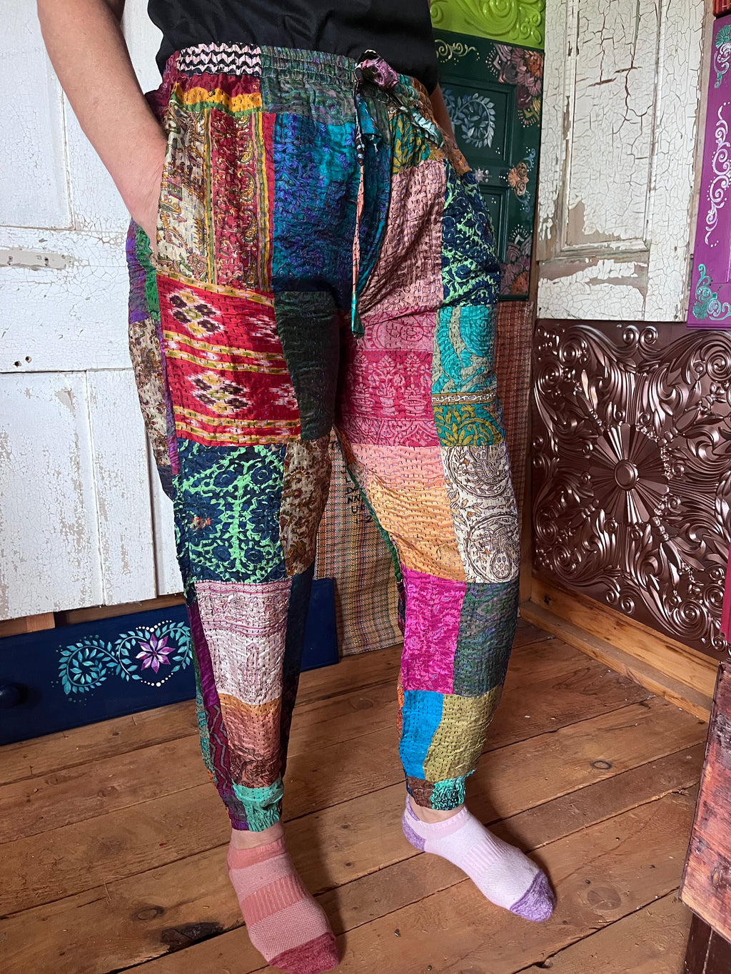 Kantha Patchwork trousers