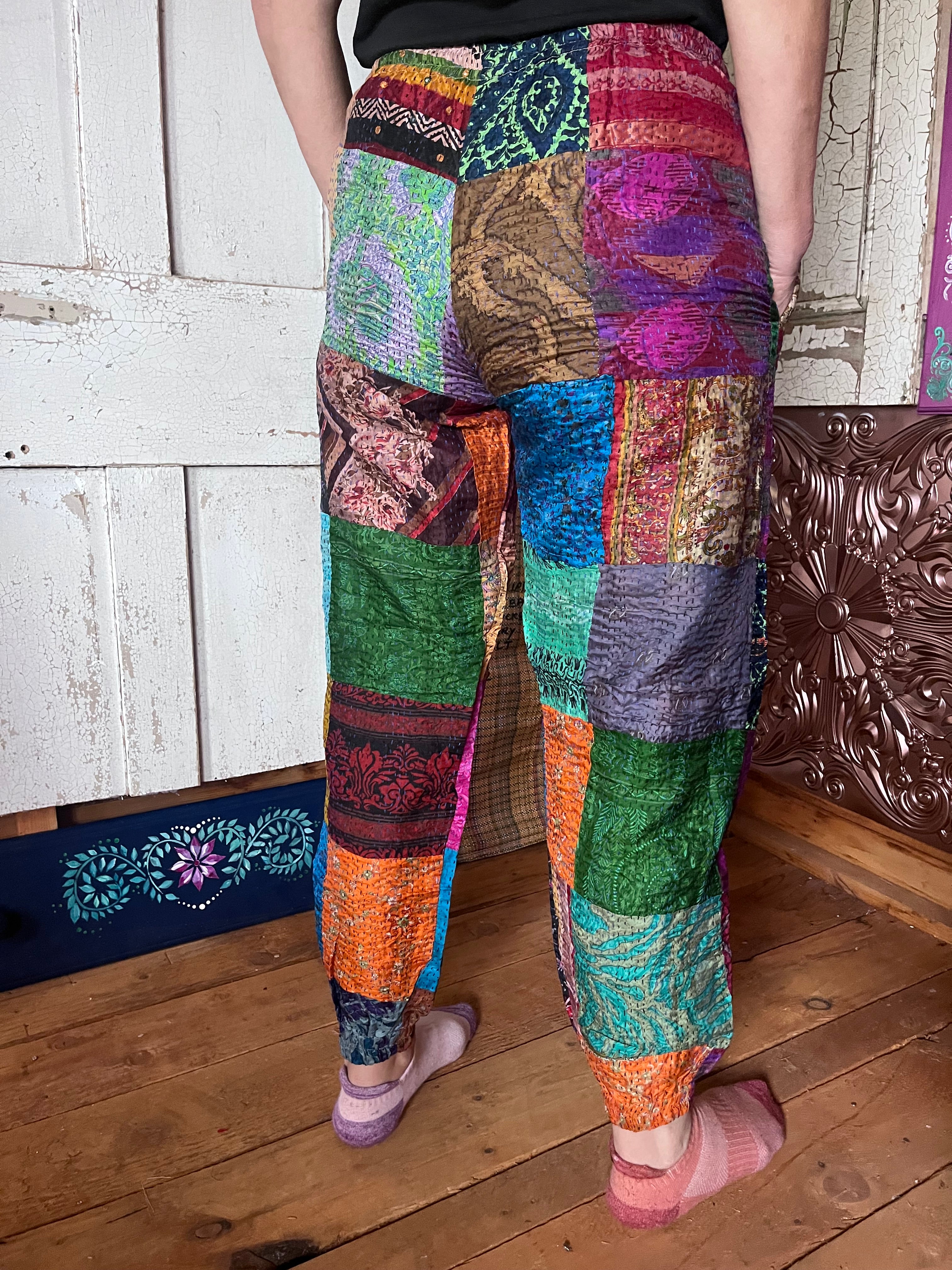 Kantha Patchwork trousers