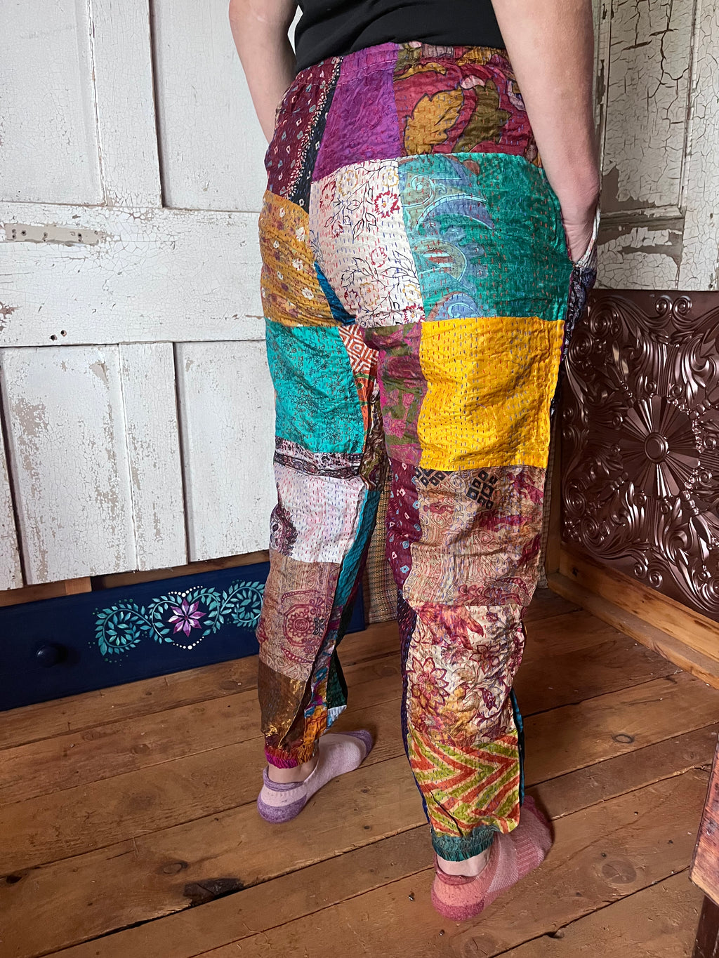 Kantha Patchwork trousers