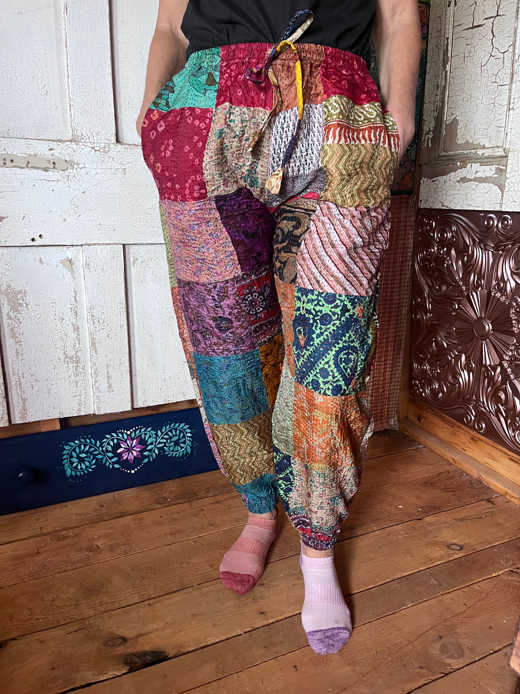 Kantha Patchwork trousers