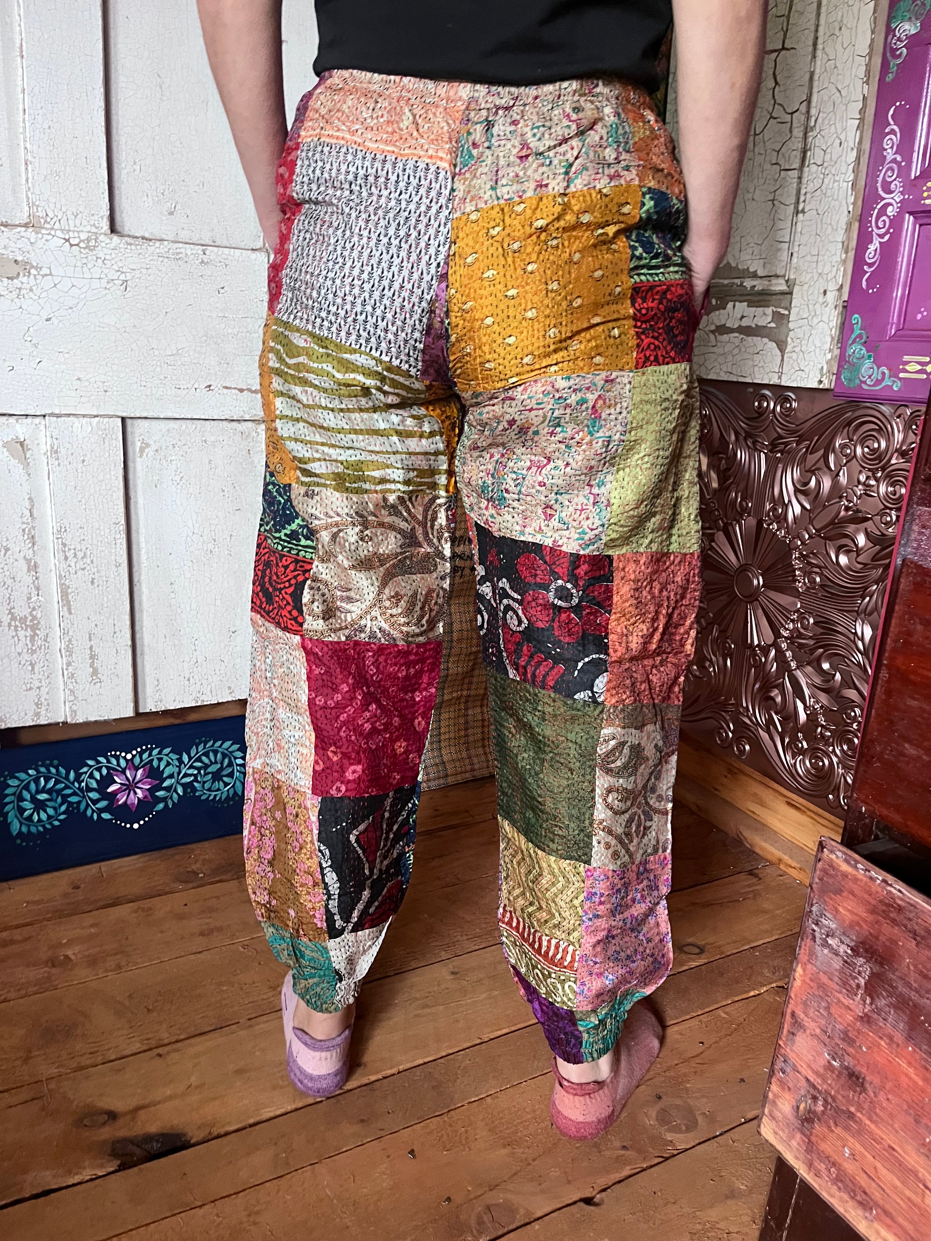 Kantha Patchwork trousers