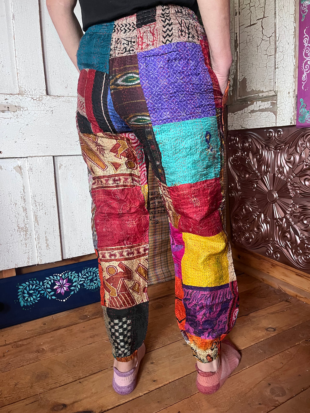 Kantha Patchwork trousers