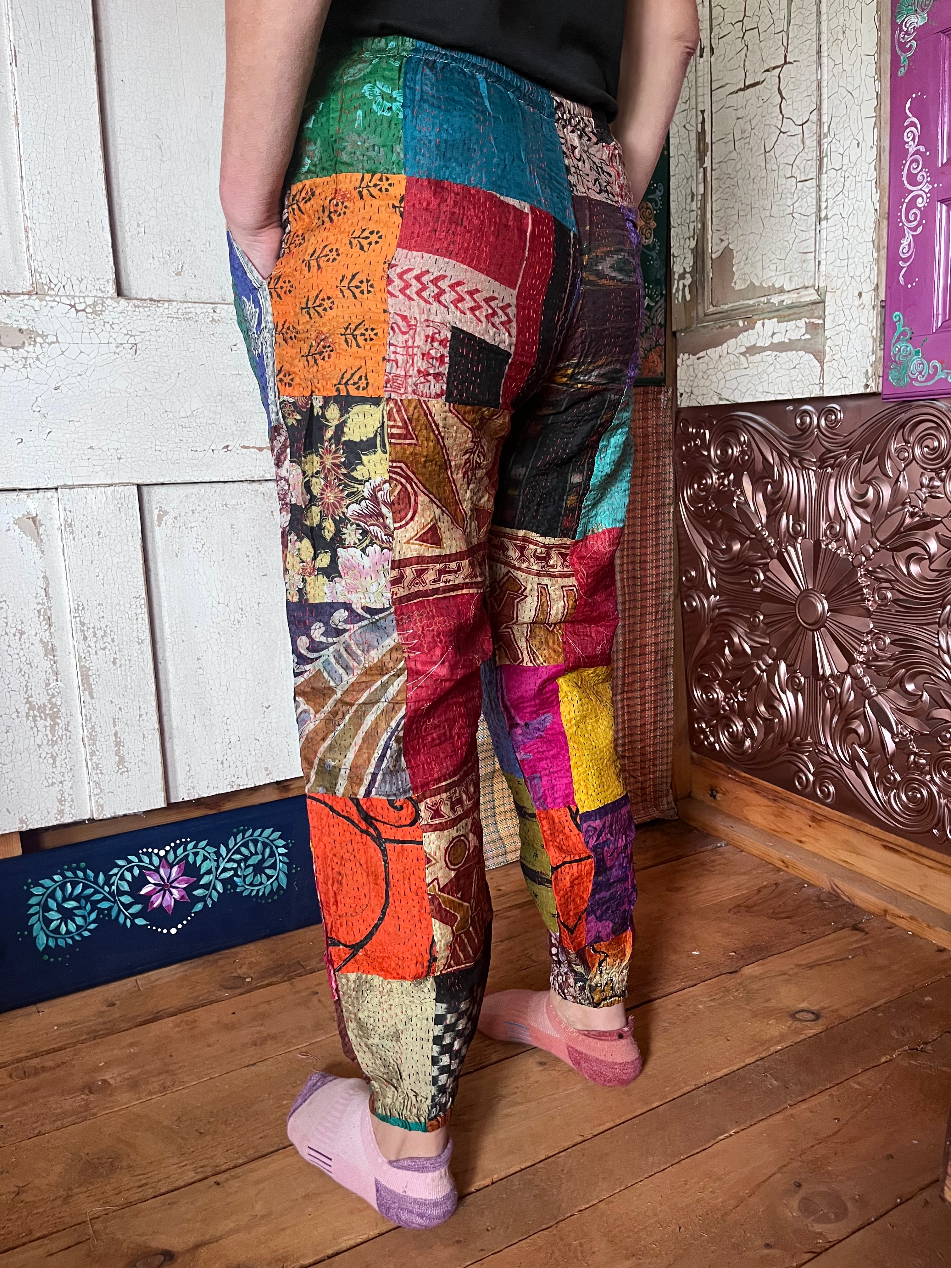 Kantha Patchwork trousers