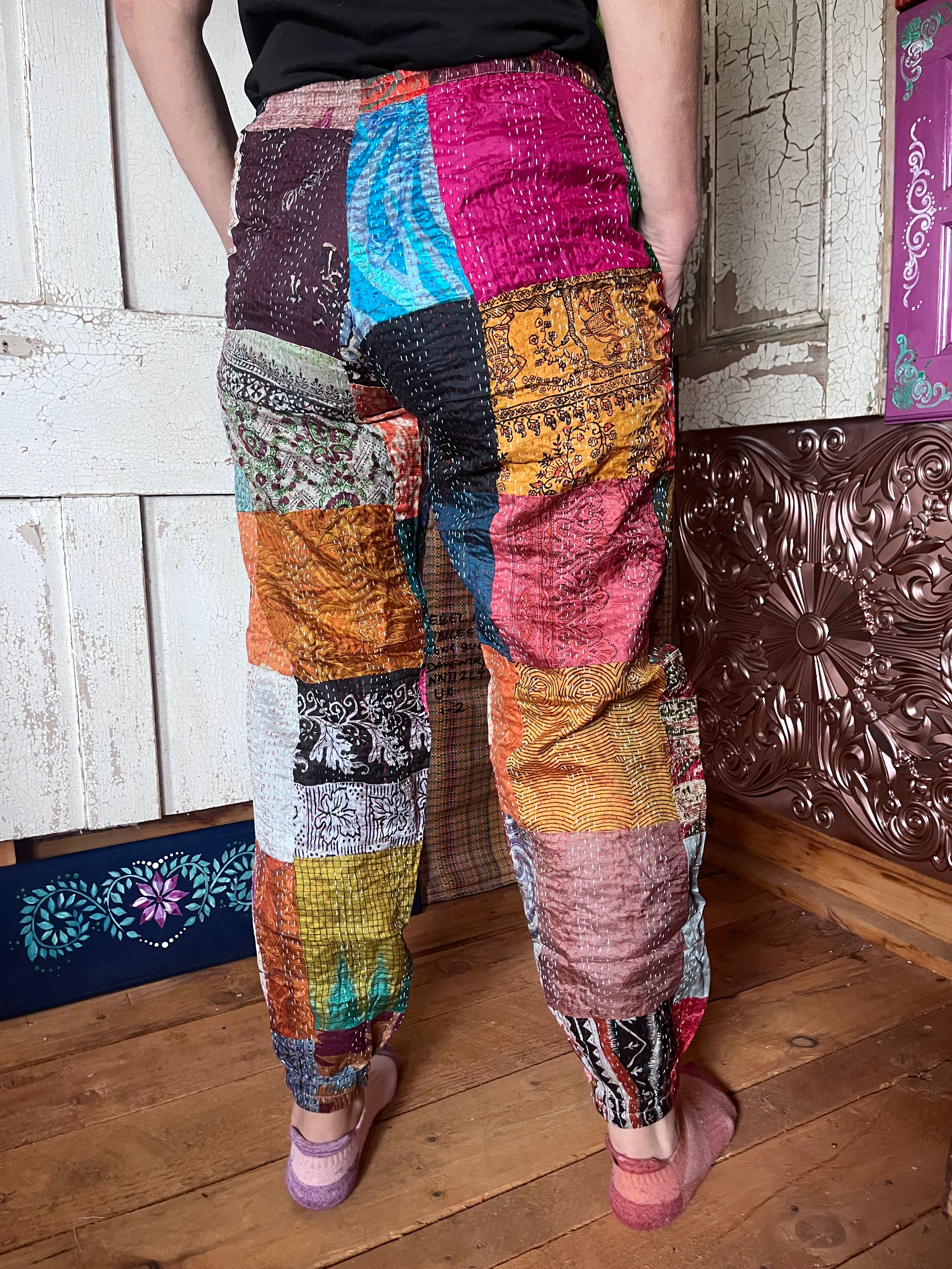 Kantha Patchwork trousers