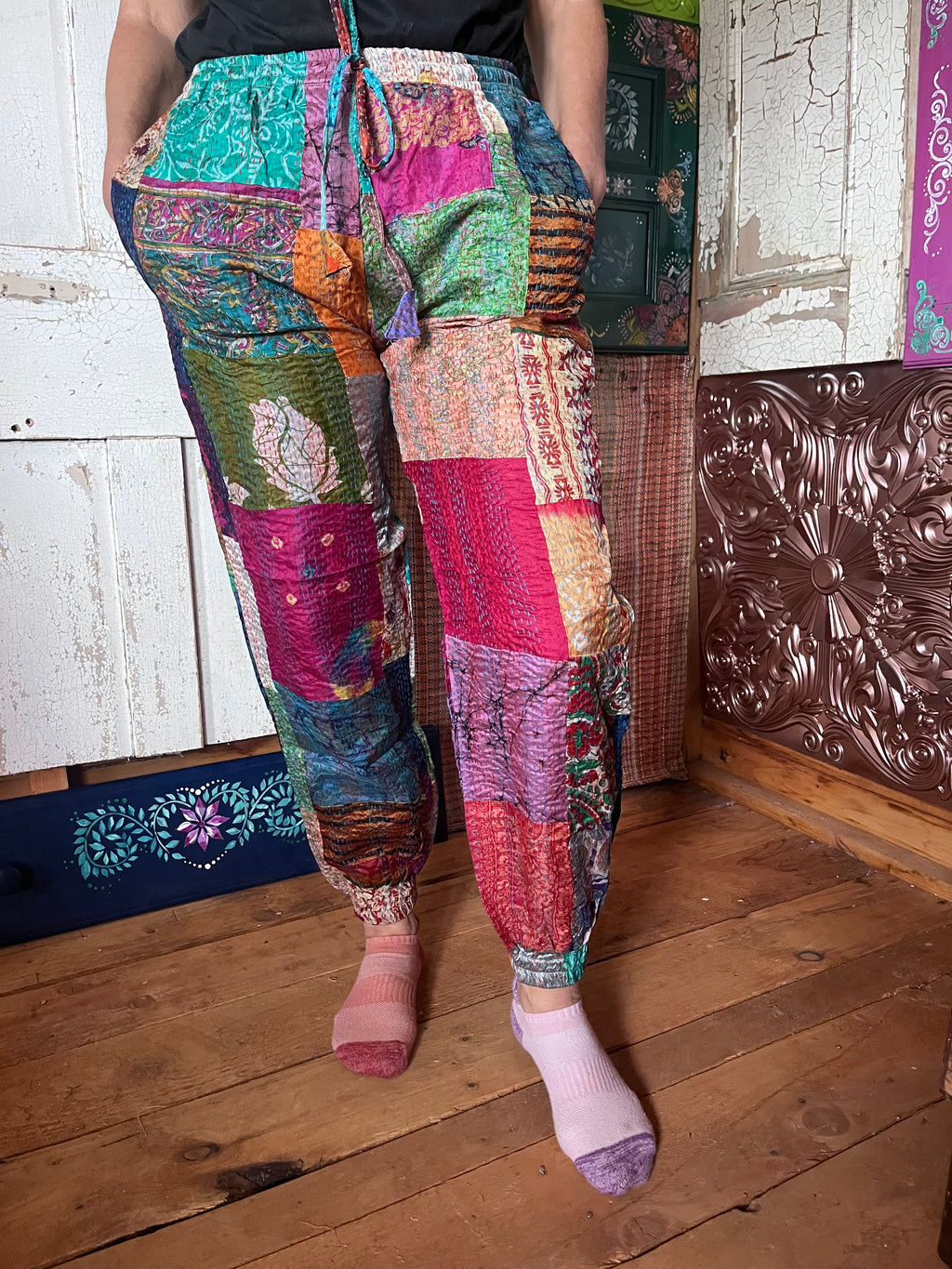 Kantha Patchwork trousers
