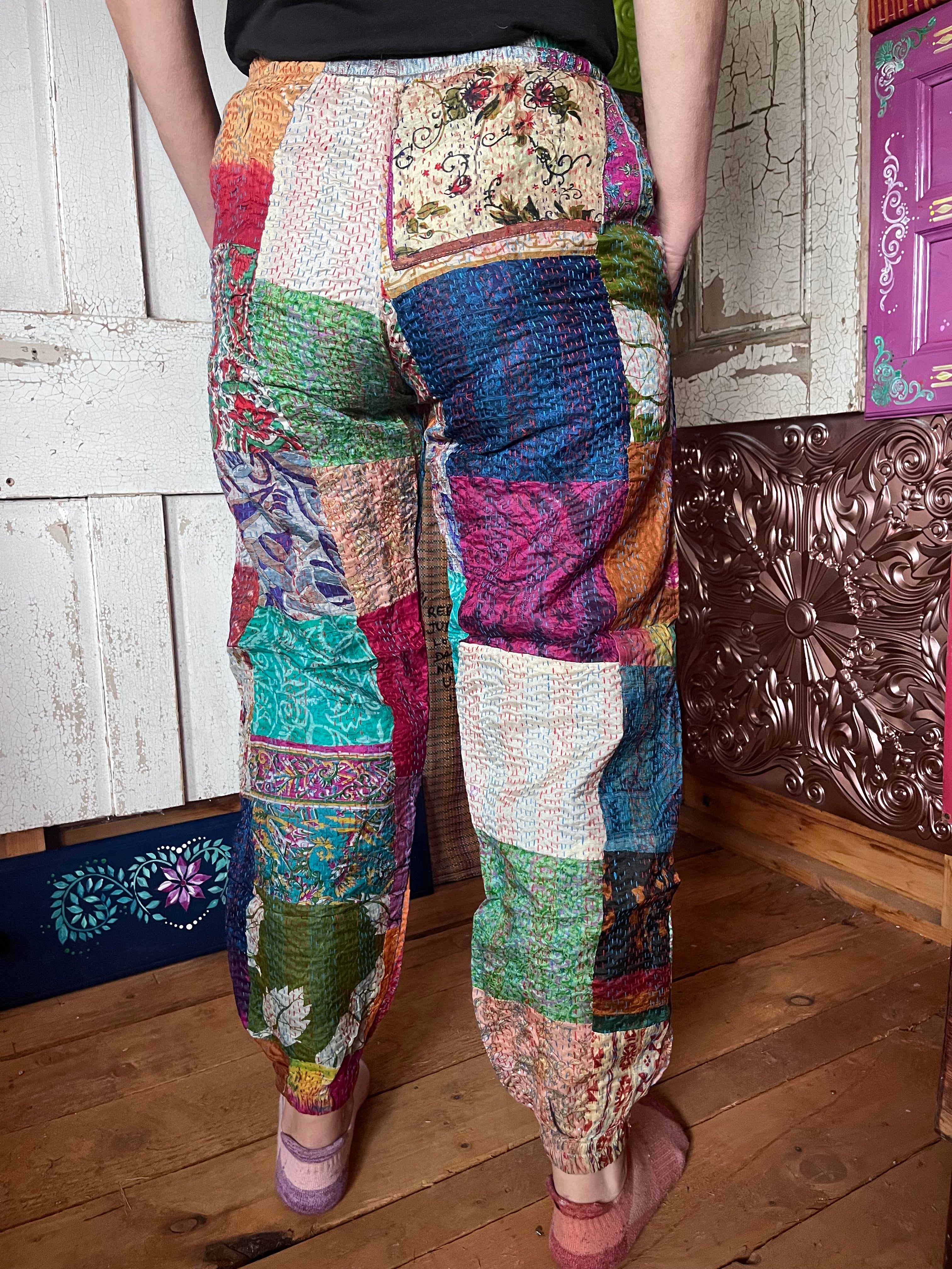 Kantha Patchwork trousers