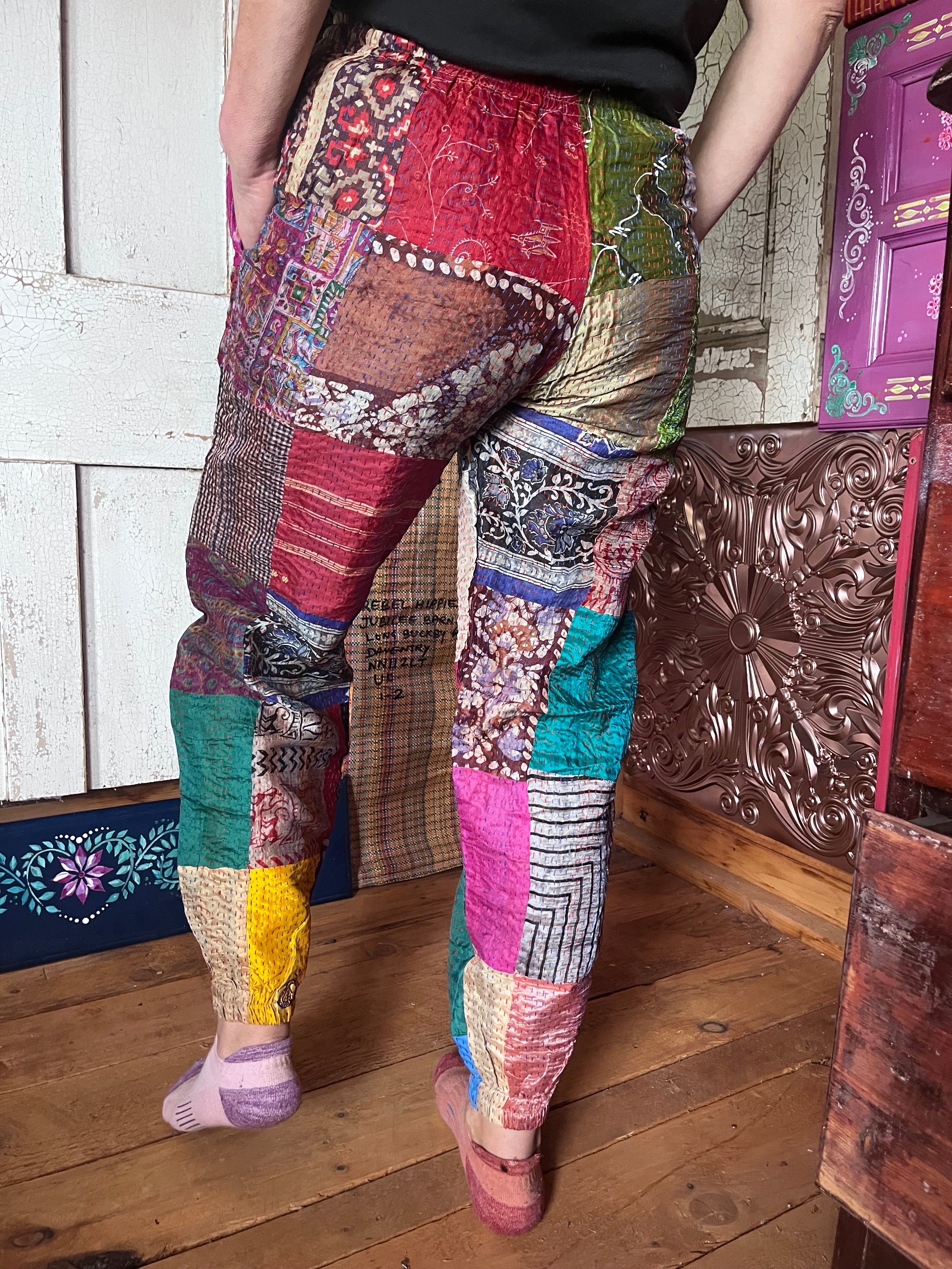 Kantha Patchwork trousers