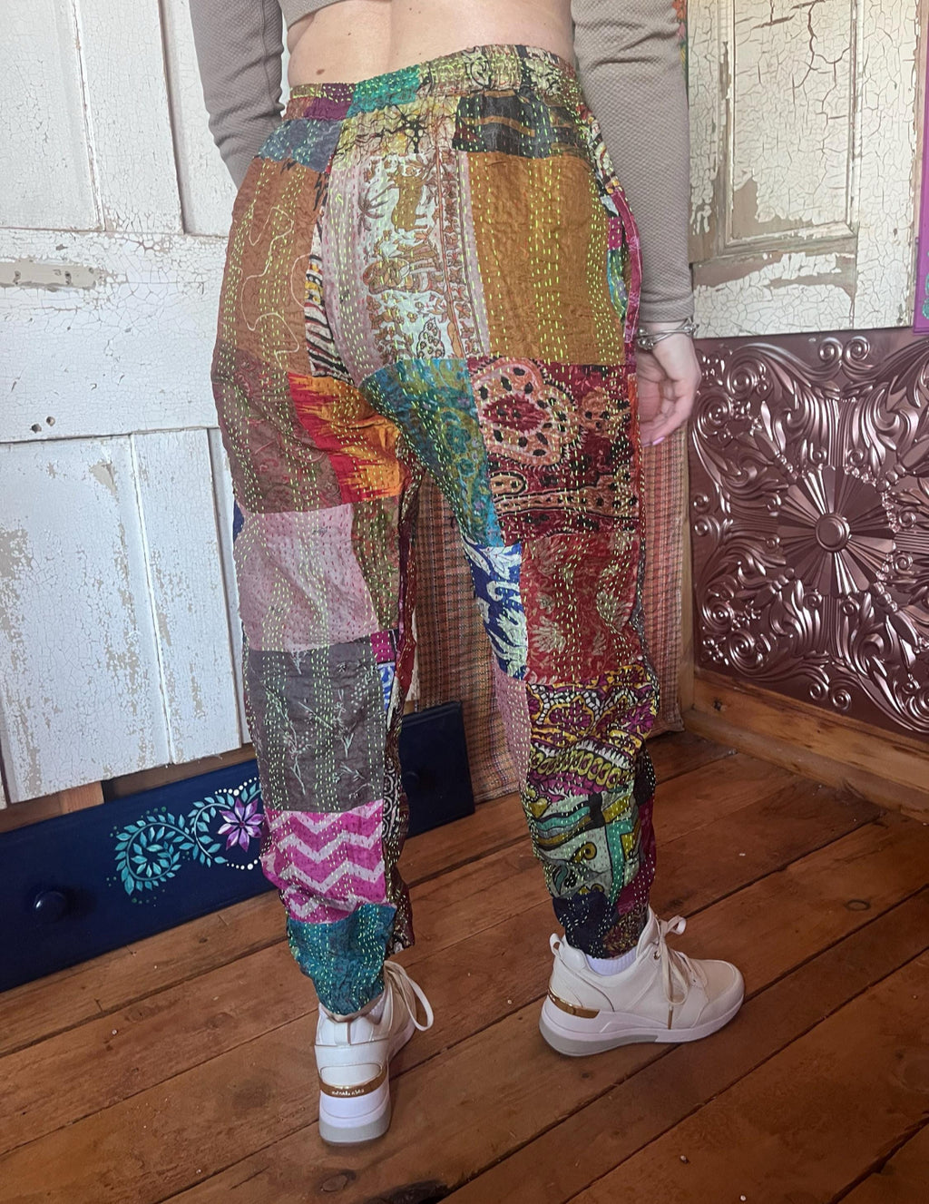 Kantha Patchwork trousers