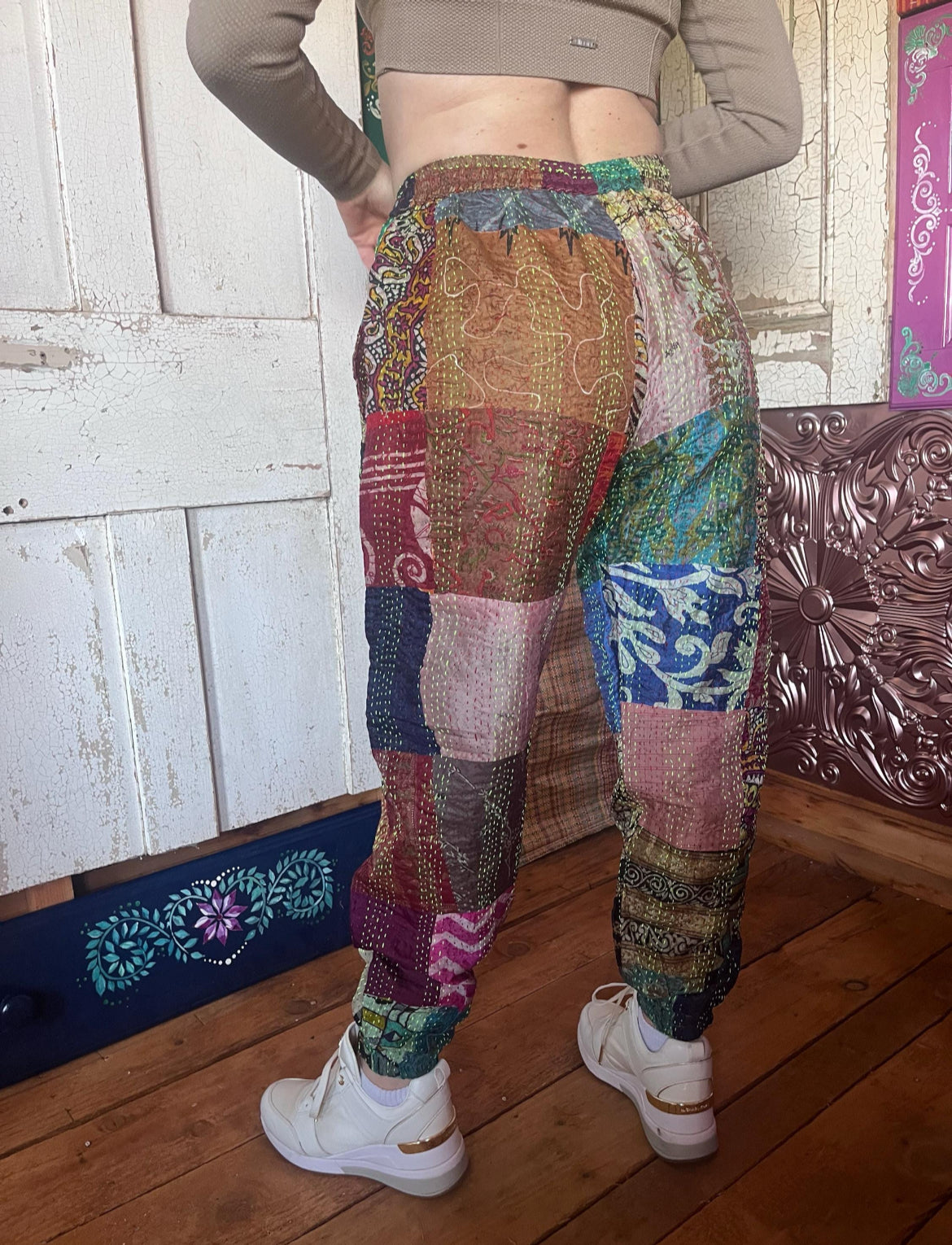 Kantha Patchwork trousers