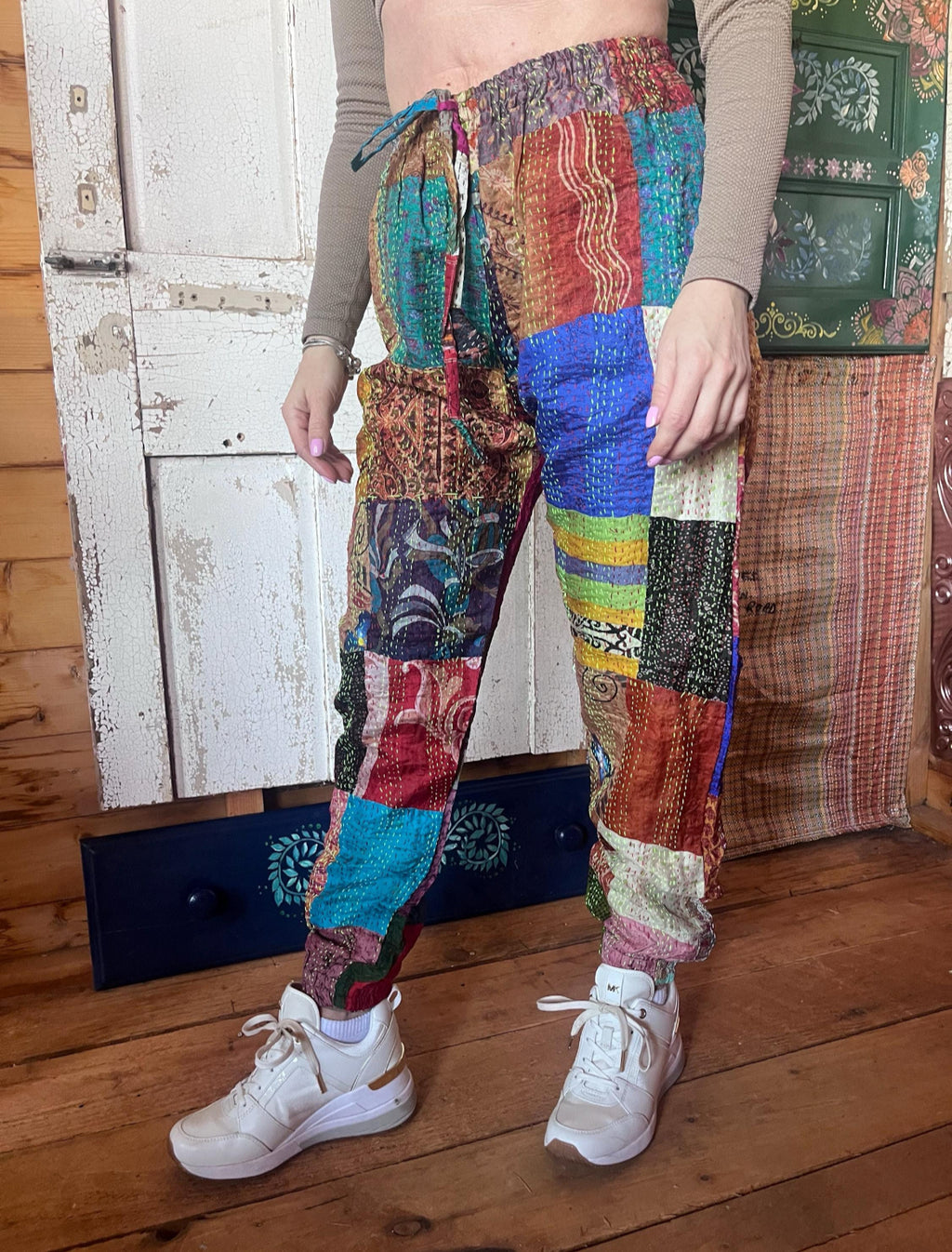 Kantha Patchwork trousers