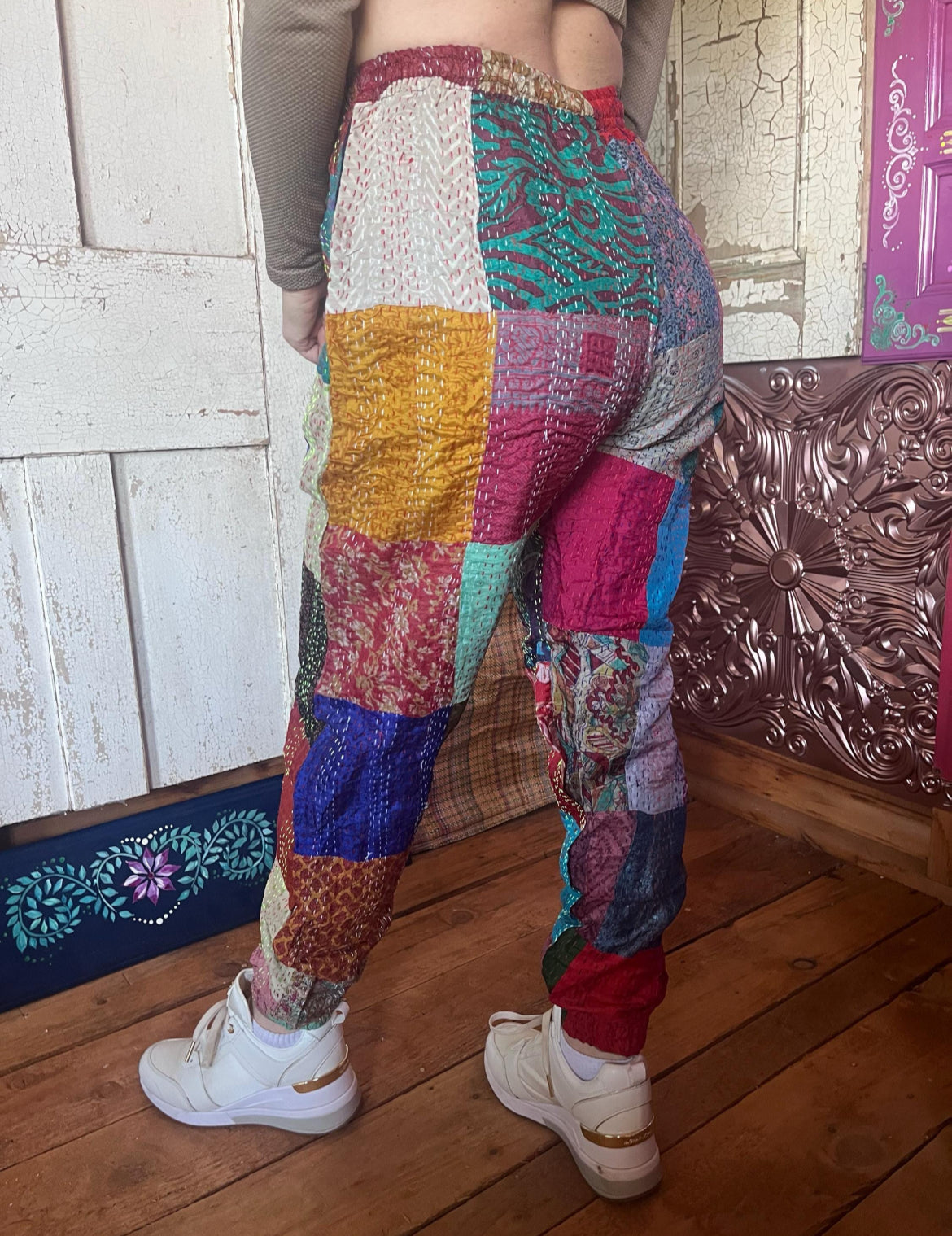 Kantha Patchwork trousers