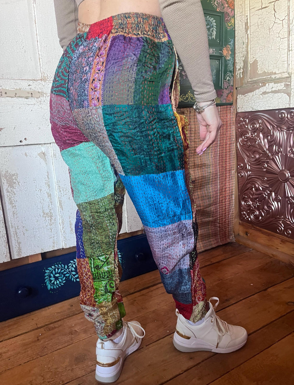 Kantha Patchwork trousers