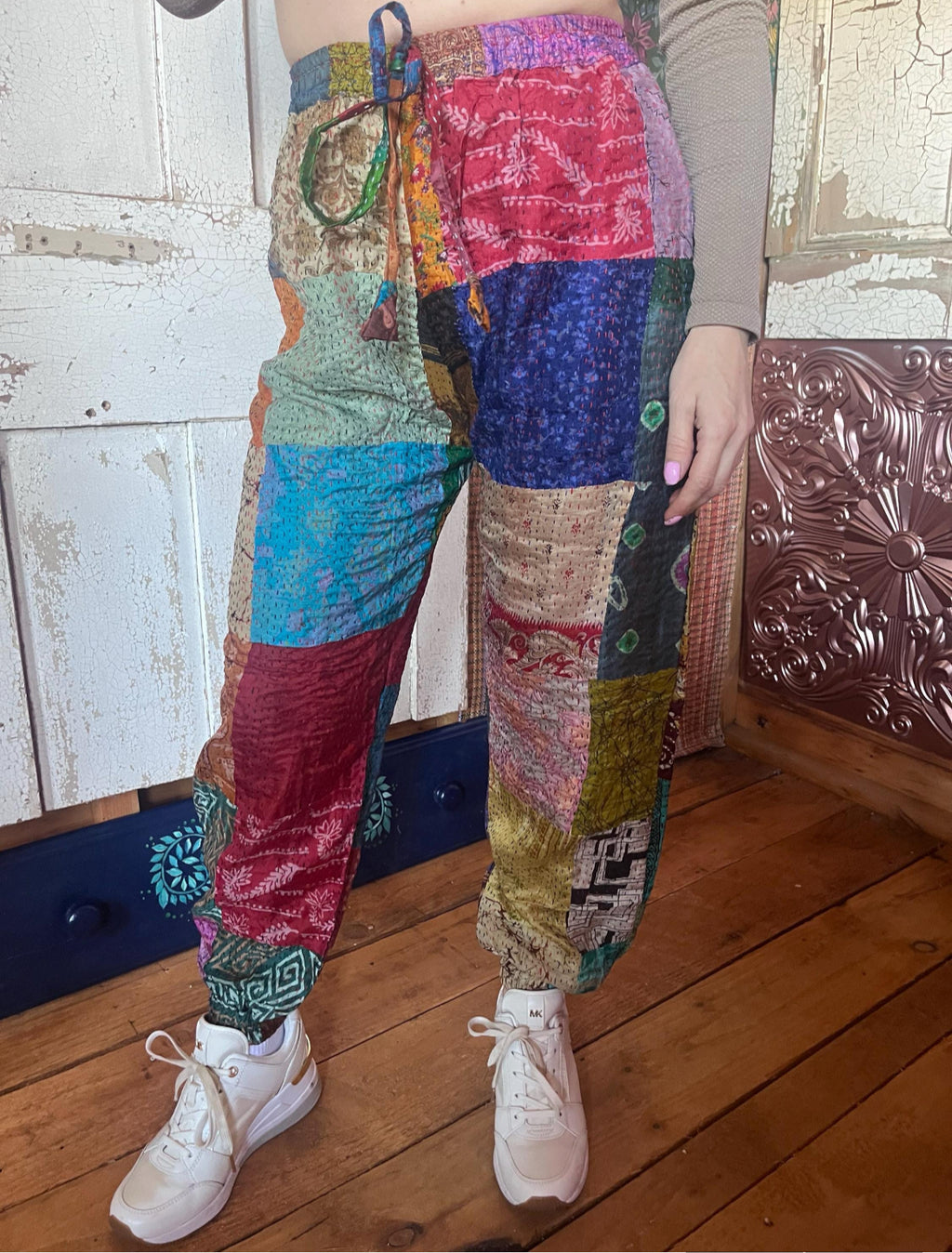 Kantha Patchwork trousers