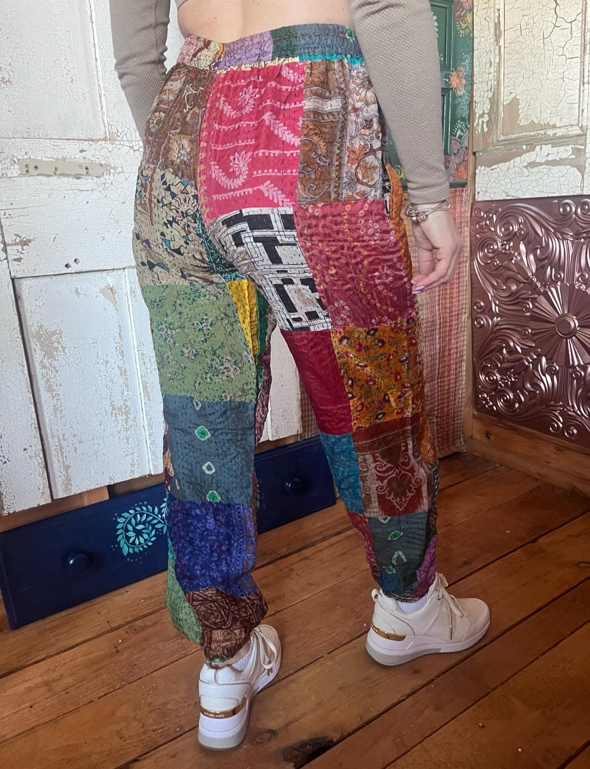 Kantha Patchwork trousers